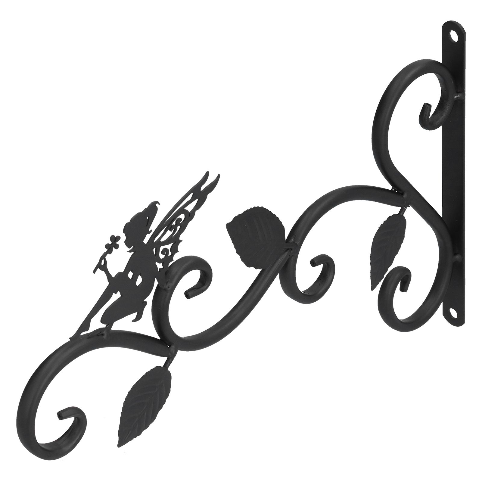 Hanging Plants Bracket Wrought Iron Wall Planter Hook Flower Pots Hanger for view 5