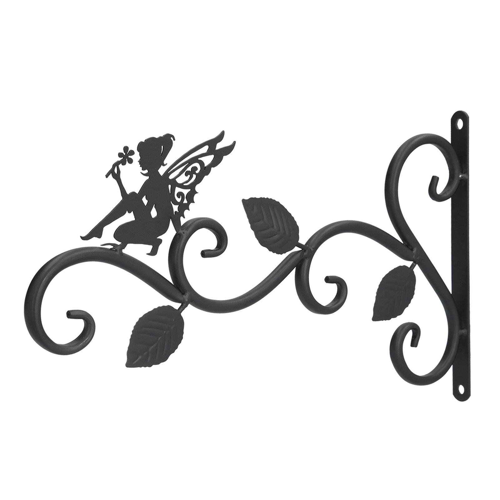 Hanging Plants Bracket Wrought Iron Wall Planter Hook Flower Pots Hanger for view 7