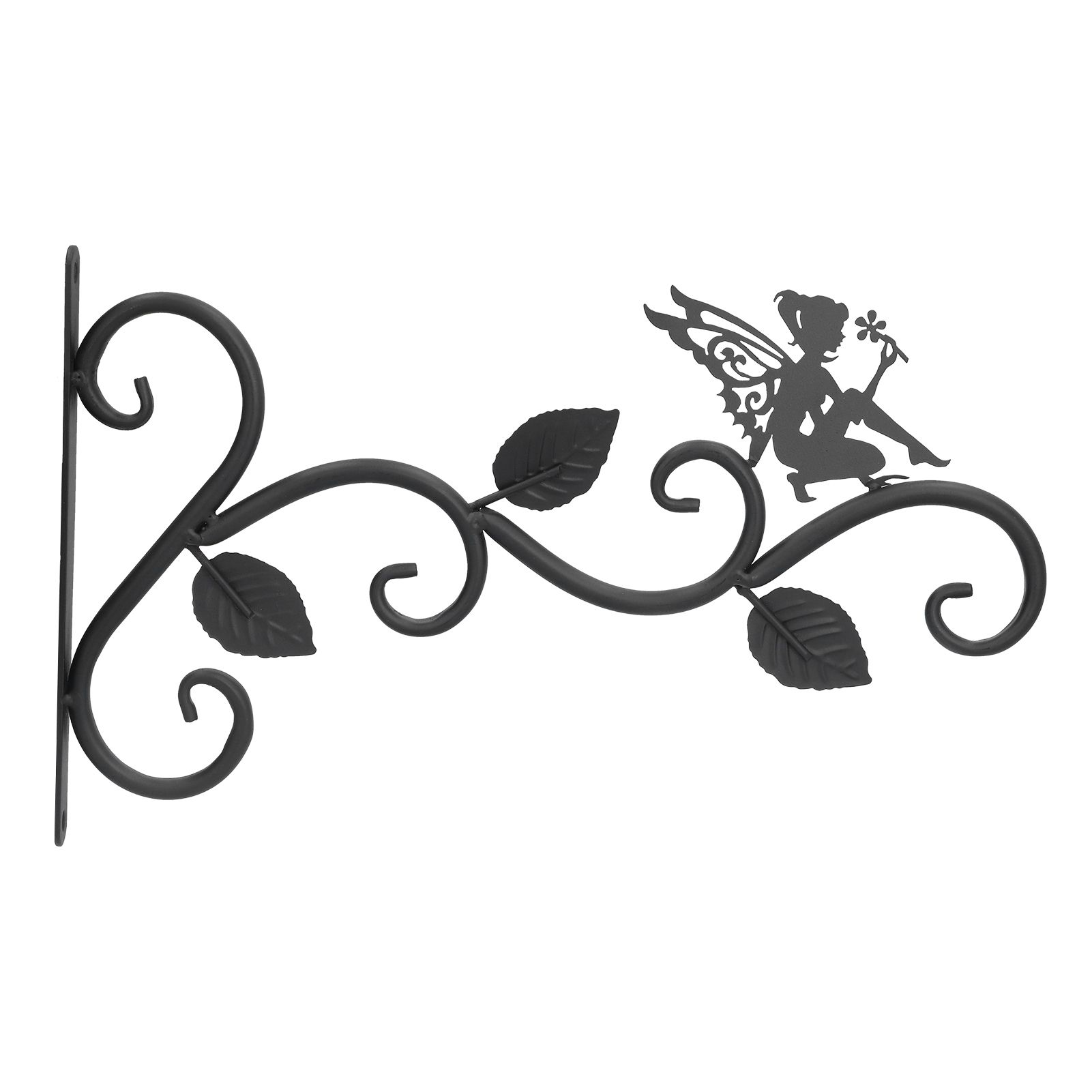 Hanging Plants Bracket Wrought Iron Wall Planter Hook Flower Pots Hanger for view 9