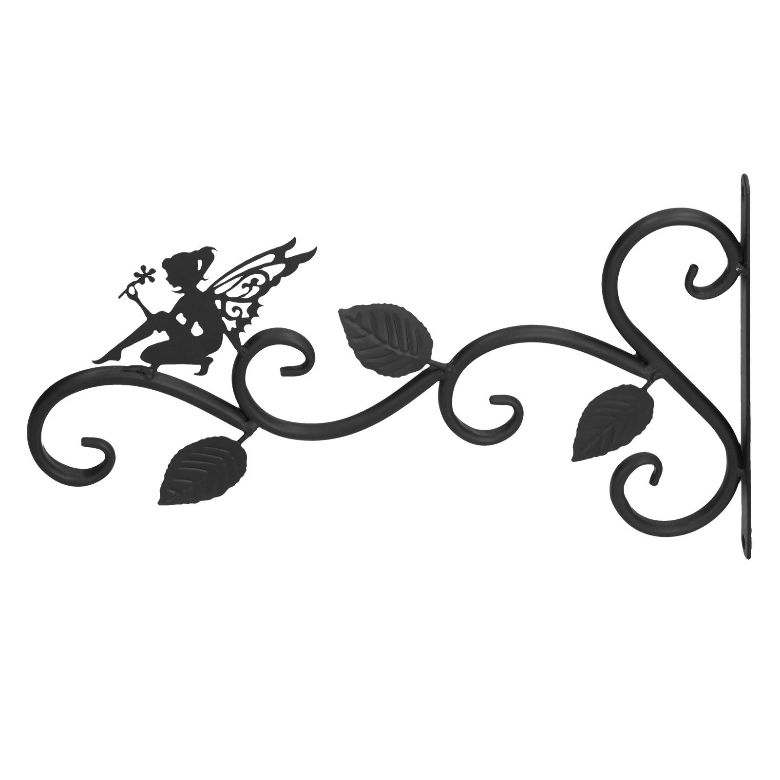 Hanging Plants Bracket Wrought Iron Wall Planter Hook Flower Pots Hanger for view 10