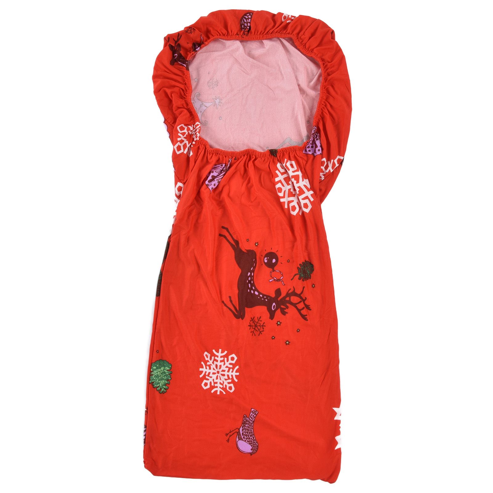 Polyurethane Fiber Christmas Chair Cover Stretchy Anti Folding Stretchable — image 1