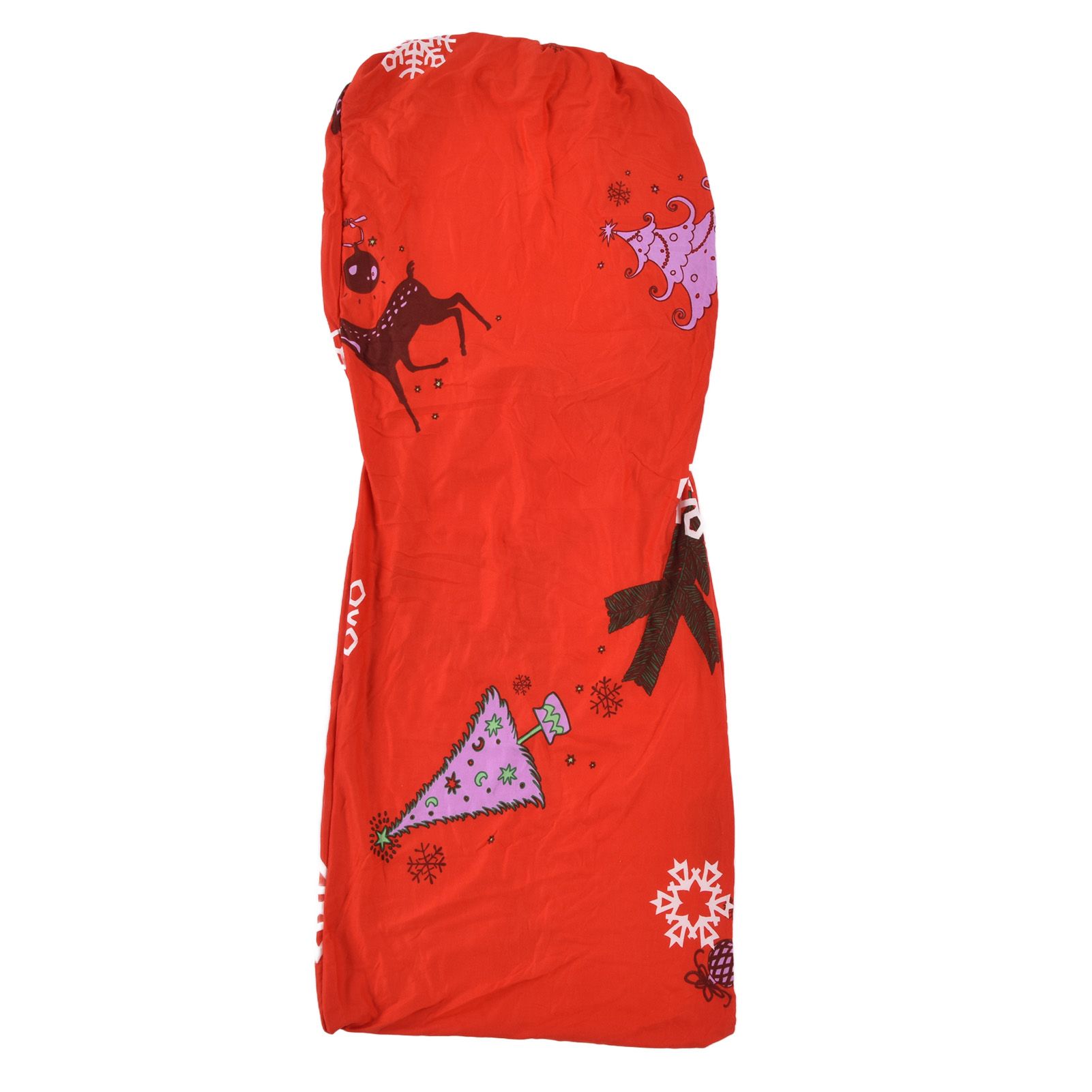 Polyurethane Fiber Christmas Chair Cover Stretchy Anti Folding Stretchable view 8