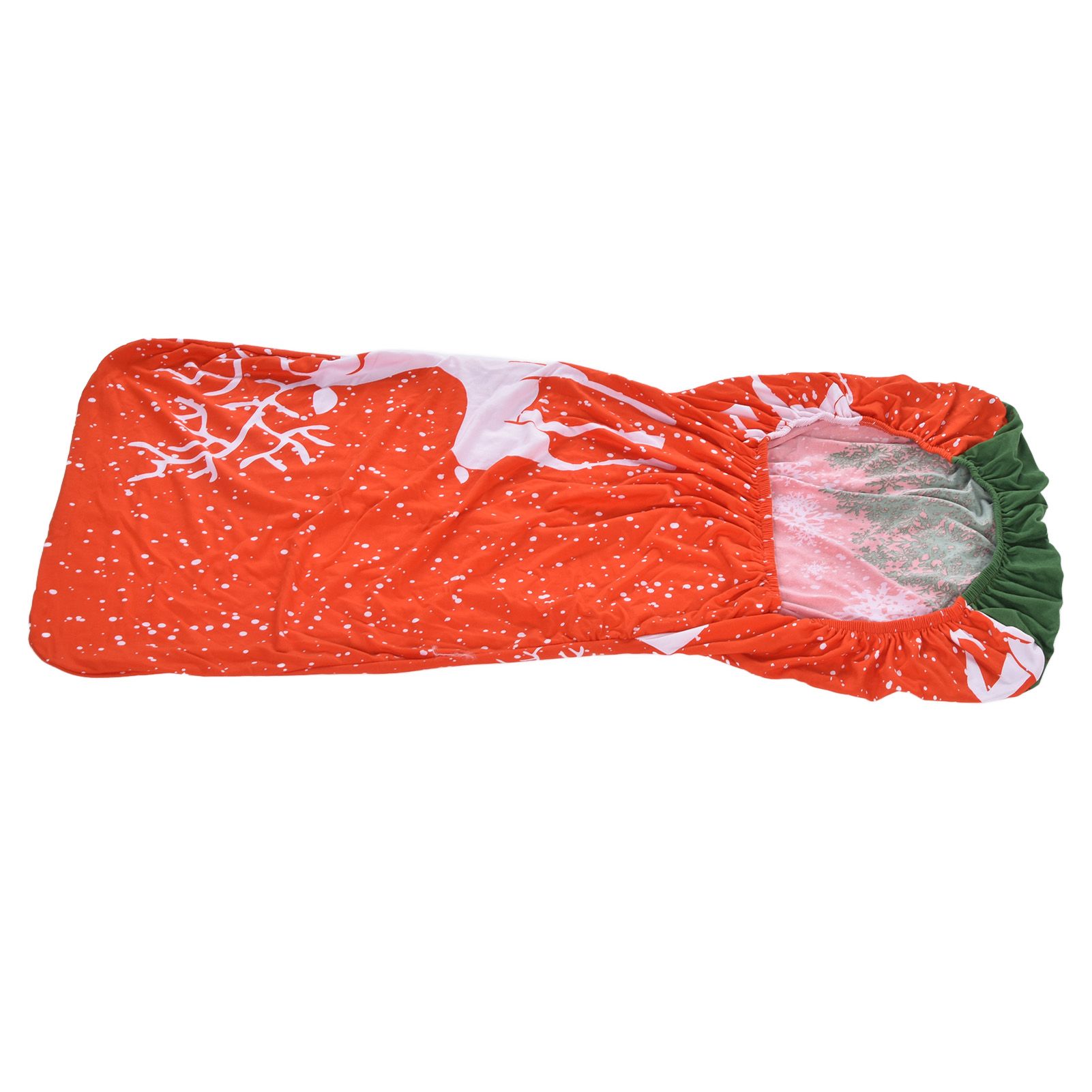Polyurethane Fiber Christmas Chair Cover Stretchy Anti Folding Stretchable view 4