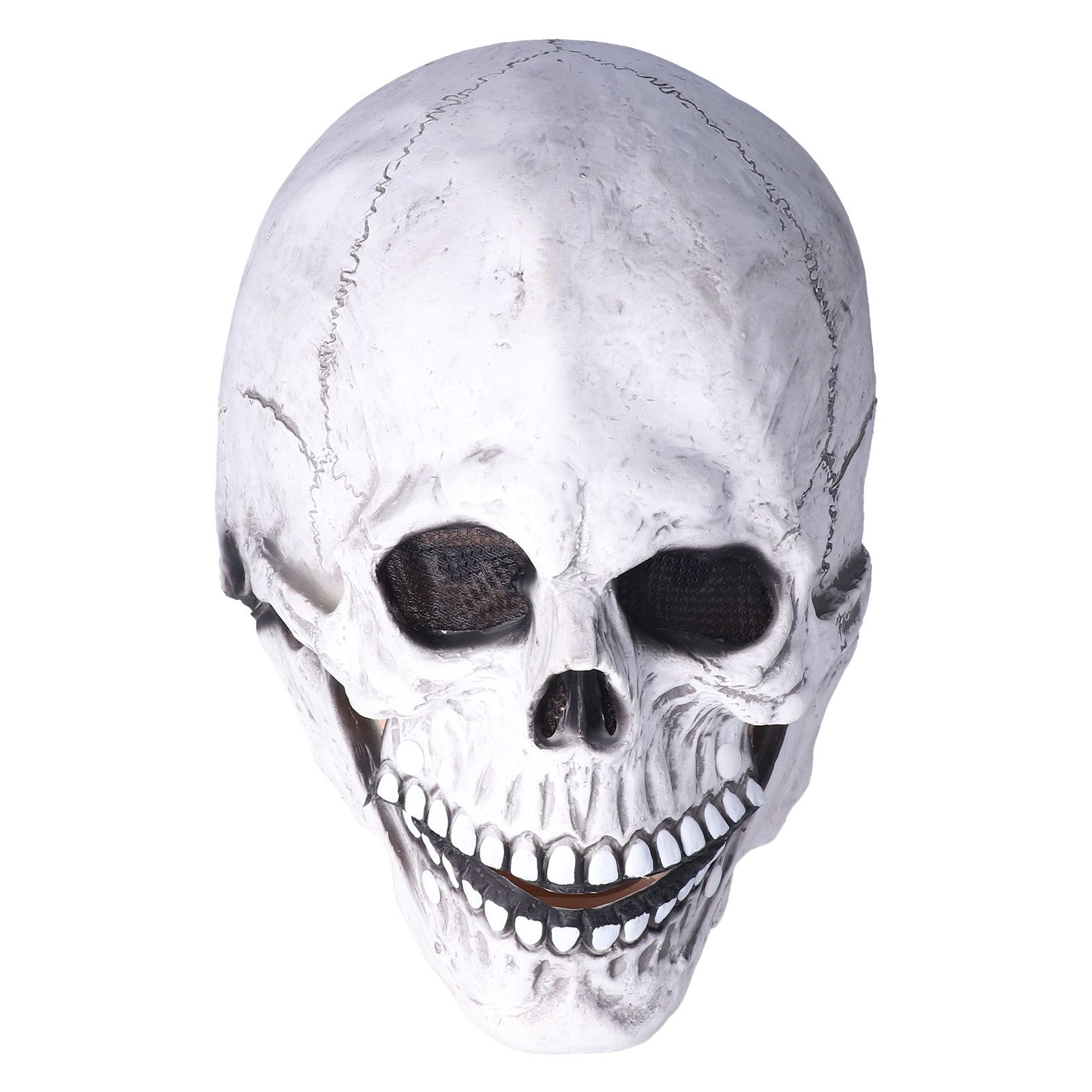 Halloween Skull Helmet Full Head Skull Mask Latex Cosplay Costume Horror Skull view 5