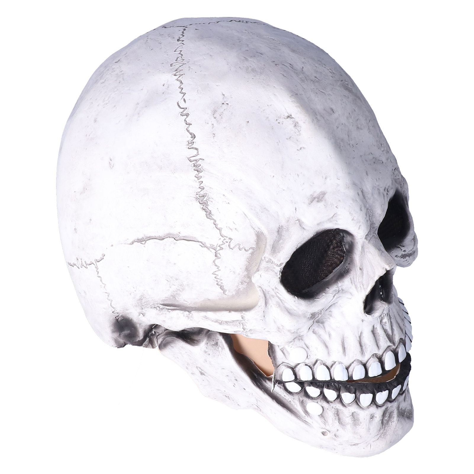 Halloween Skull Helmet Full Head Skull Mask Latex Cosplay Costume Horror Skull view 6
