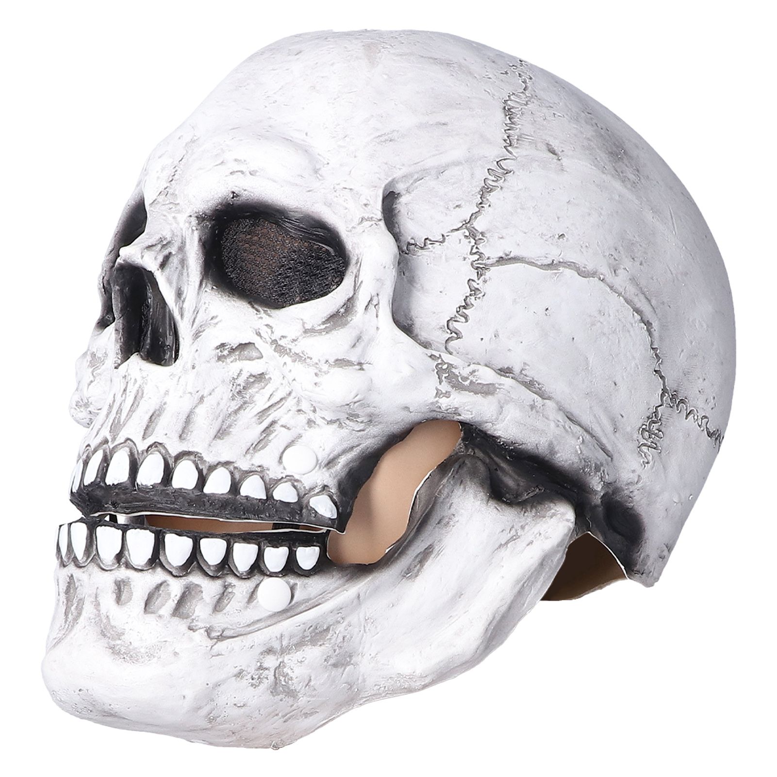Halloween Skull Helmet Full Head Skull Mask Latex Cosplay Costume Horror Skull view 9