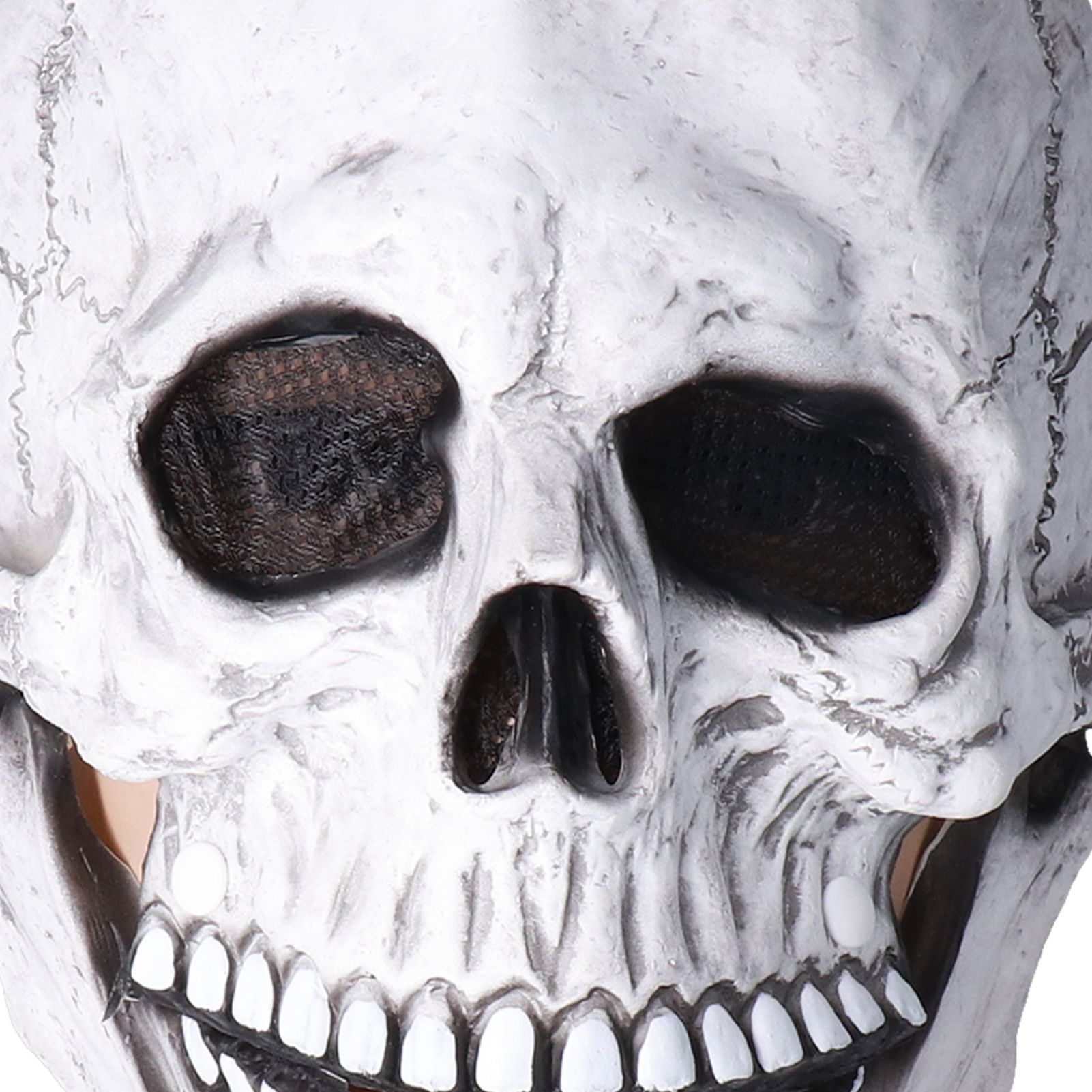Halloween Skull Helmet Full Head Skull Mask Latex Cosplay Costume Horror Skull view 13