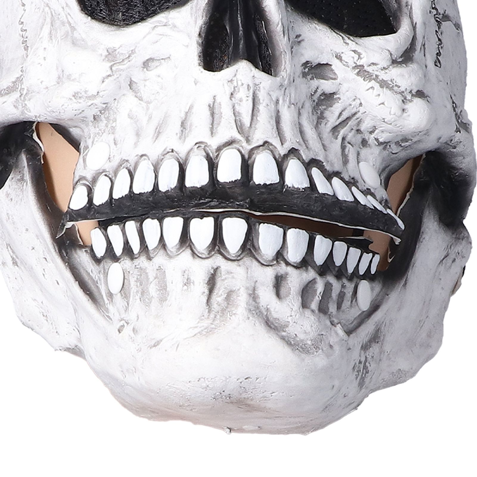 Halloween Skull Helmet Full Head Skull Mask Latex Cosplay Costume Horror Skull view 15