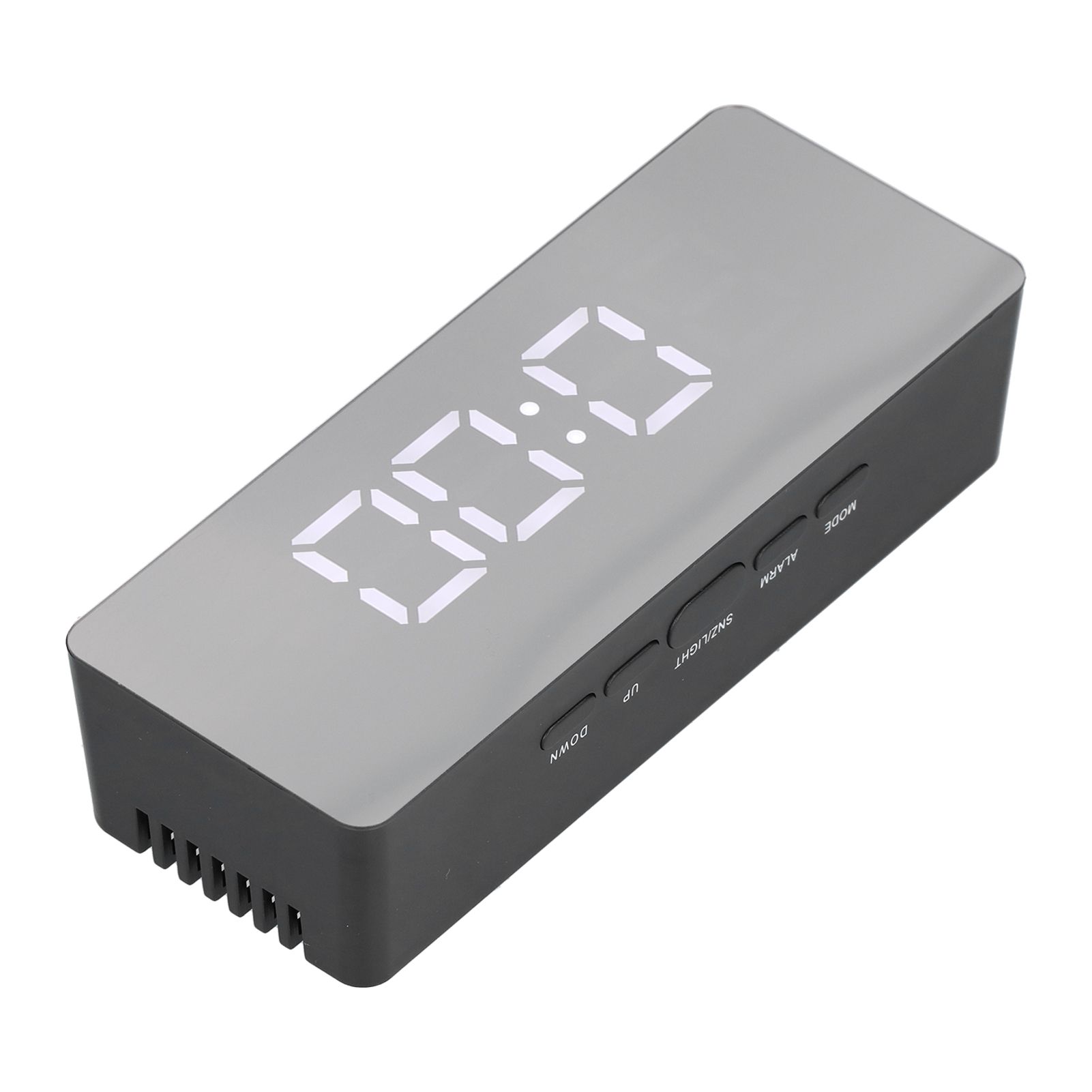 LED Mirror Alarm Clock Rectangular Digital Clock with Temperature Display for view 10