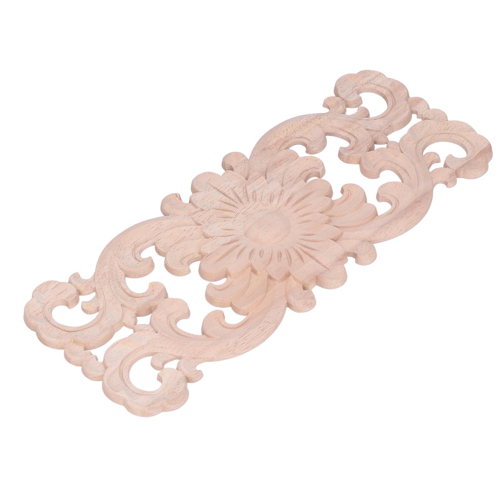 Wooden Appliques DIY Production Exquisite Carving Vintage Style Environmental view 3