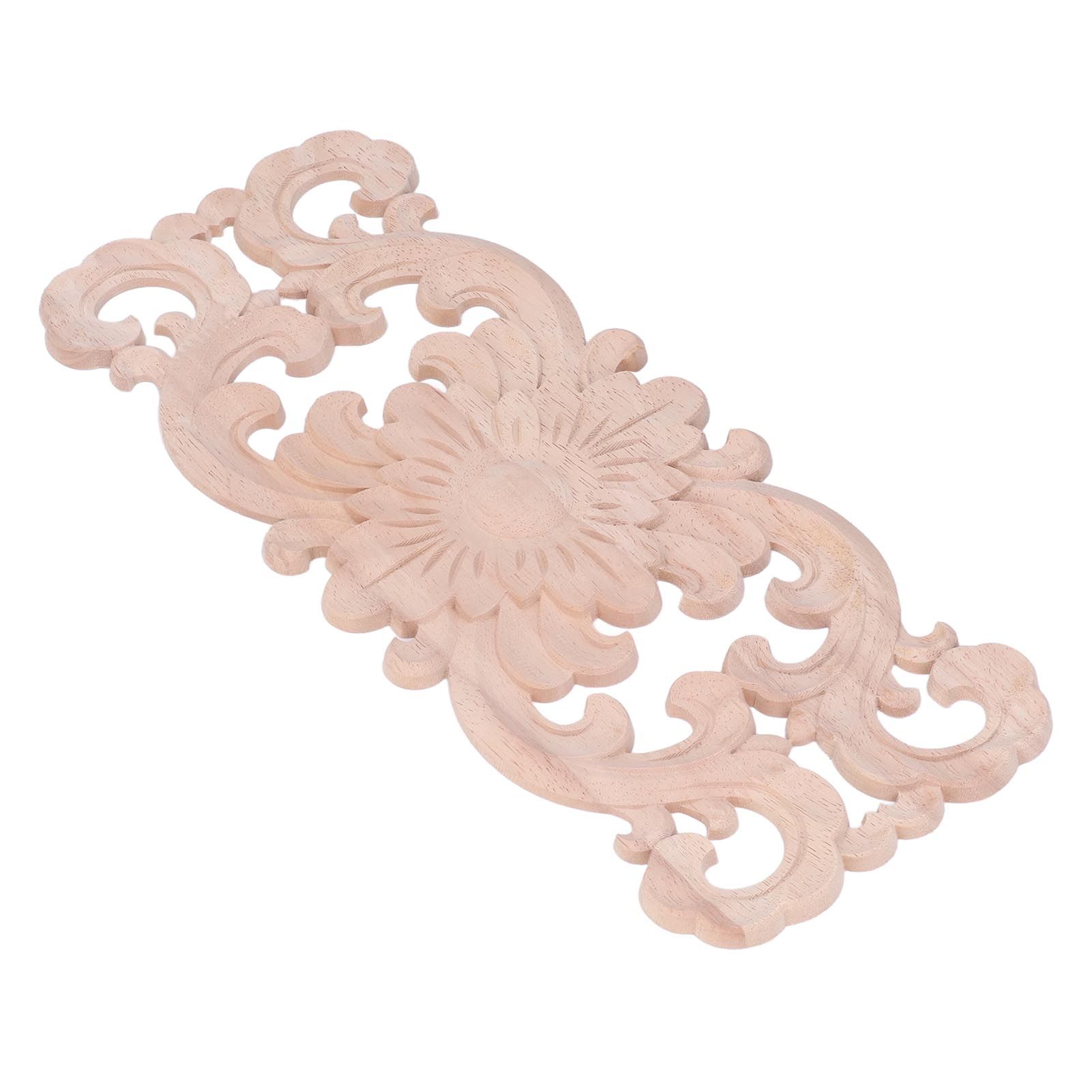 Wooden Appliques DIY Production Exquisite Carving Vintage Style Environmental view 7