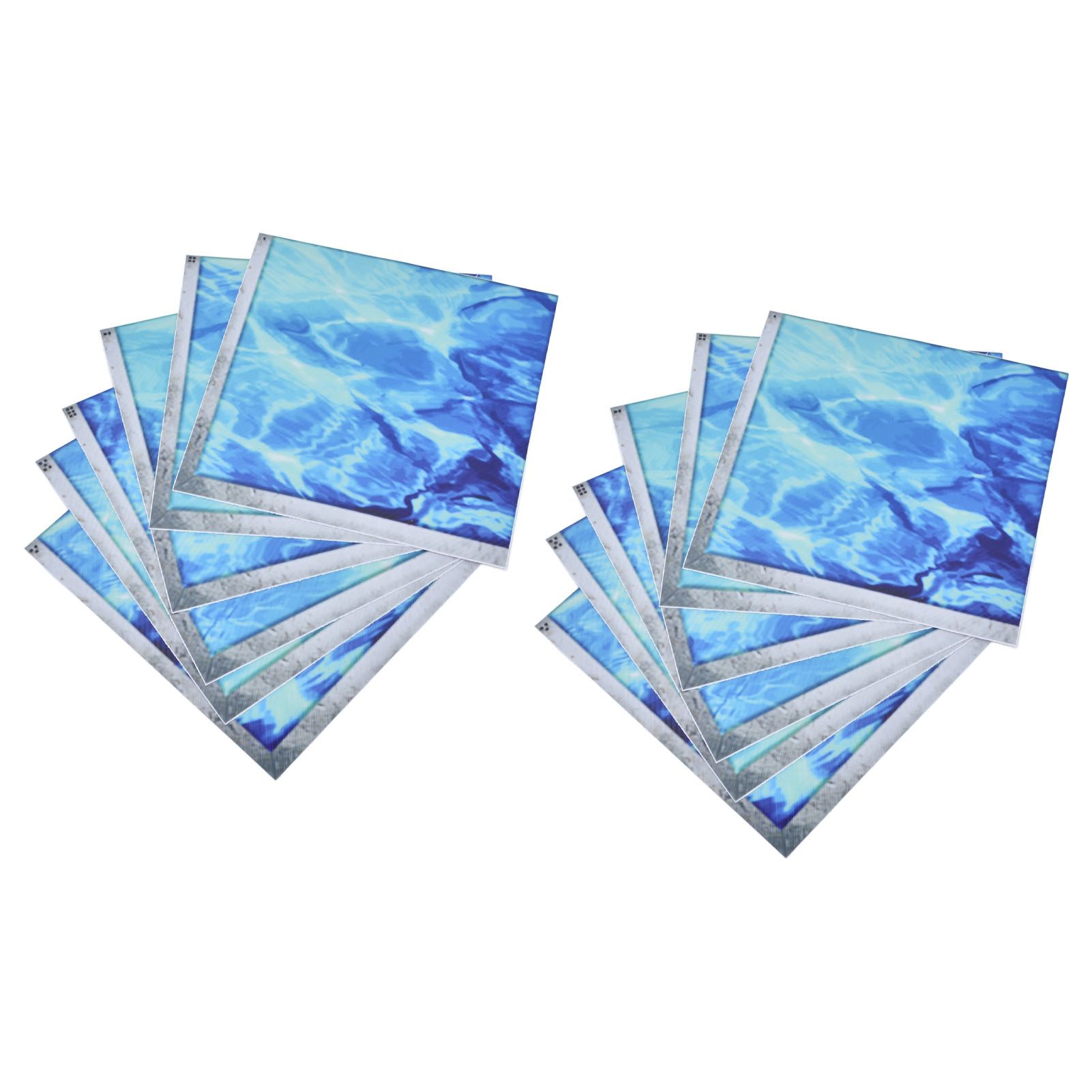 2Set 3D Bathtub Sticker Waterproof Antislip Bath Tub Sticker Self Adhesive PVC view 5