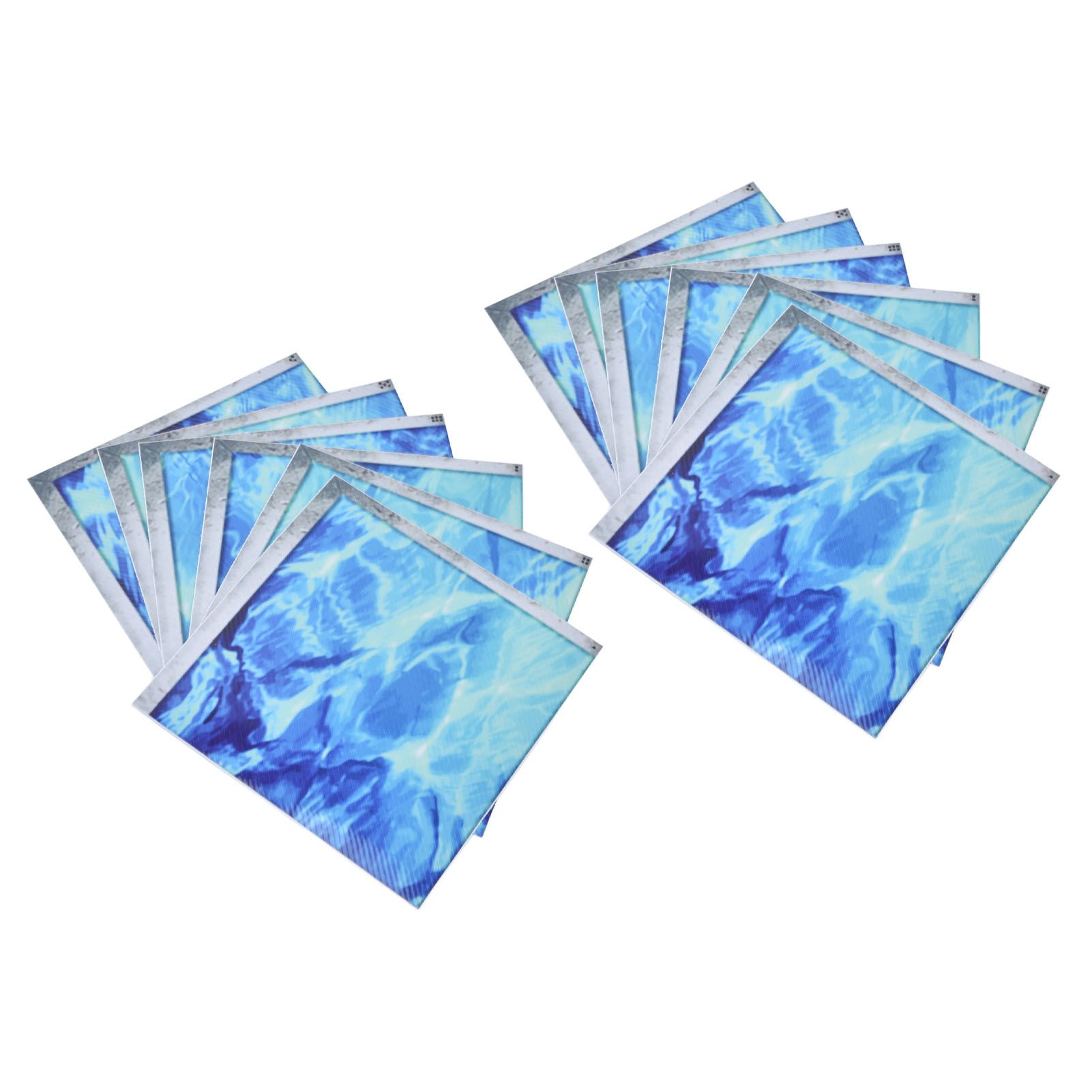 2Set 3D Bathtub Sticker Waterproof Antislip Bath Tub Sticker Self Adhesive PVC view 7