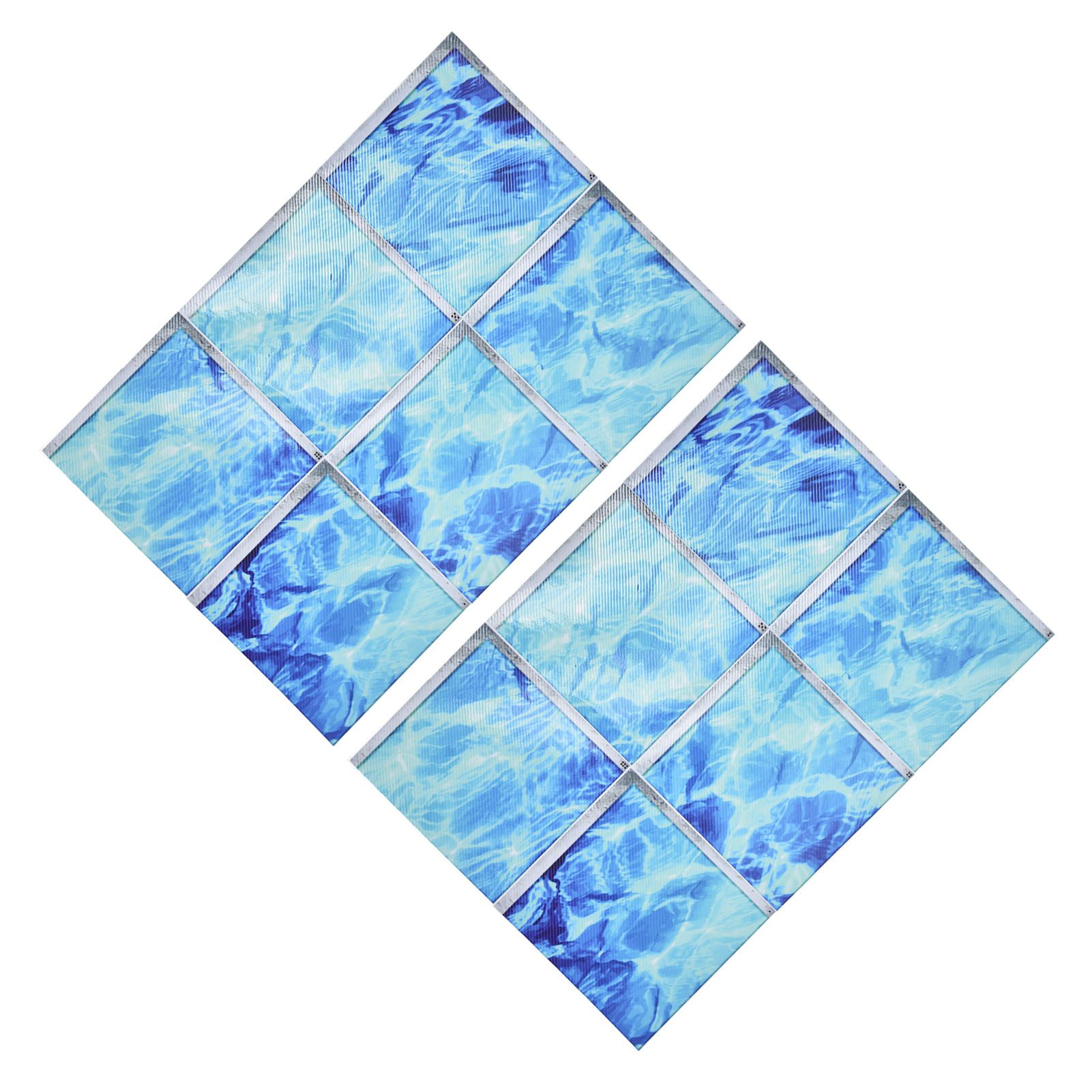 2Set 3D Bathtub Sticker Waterproof Antislip Bath Tub Sticker Self Adhesive PVC view 10
