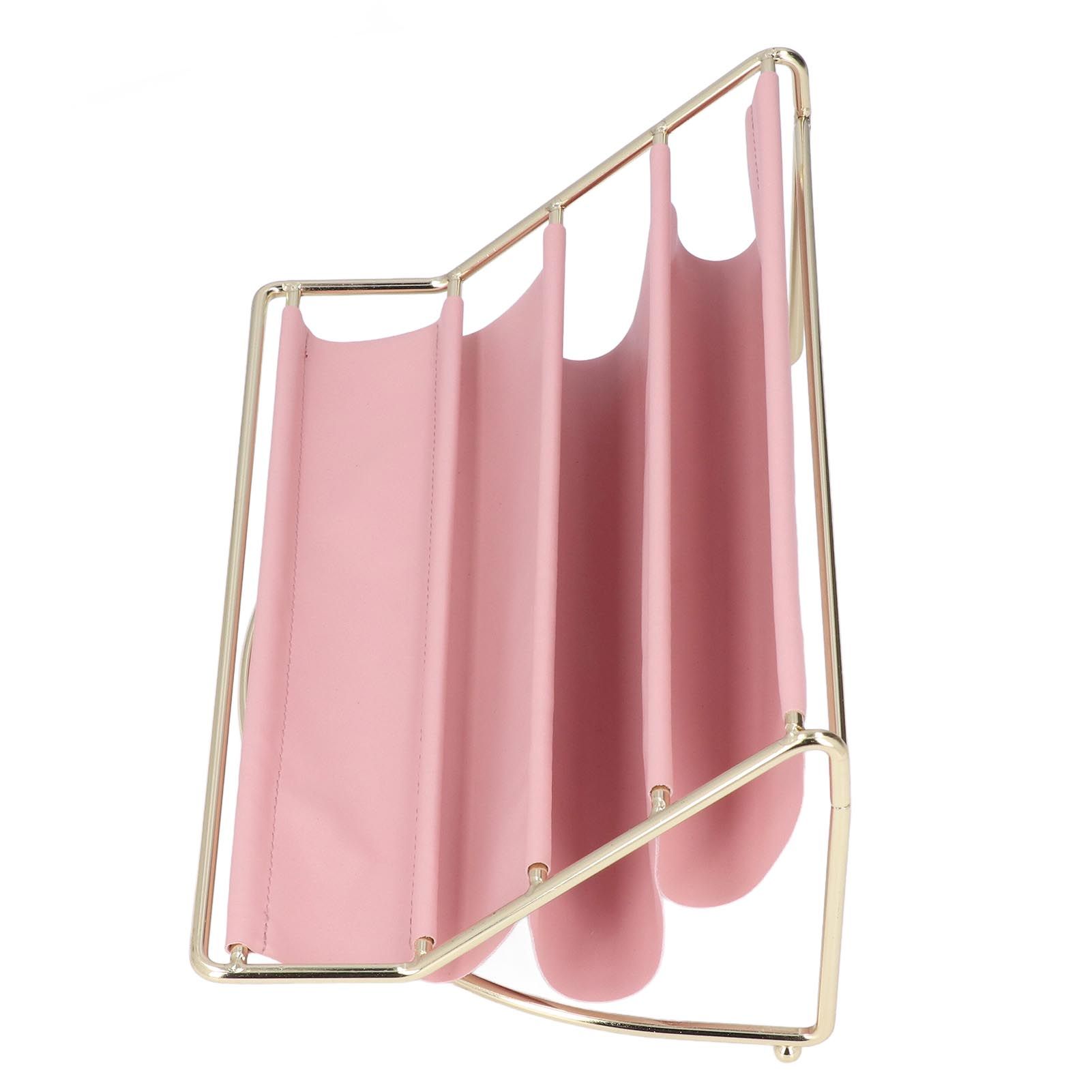 Desk Shelf Organizer Multi Layer Exquisite Premium Metal Leather Durable view 14