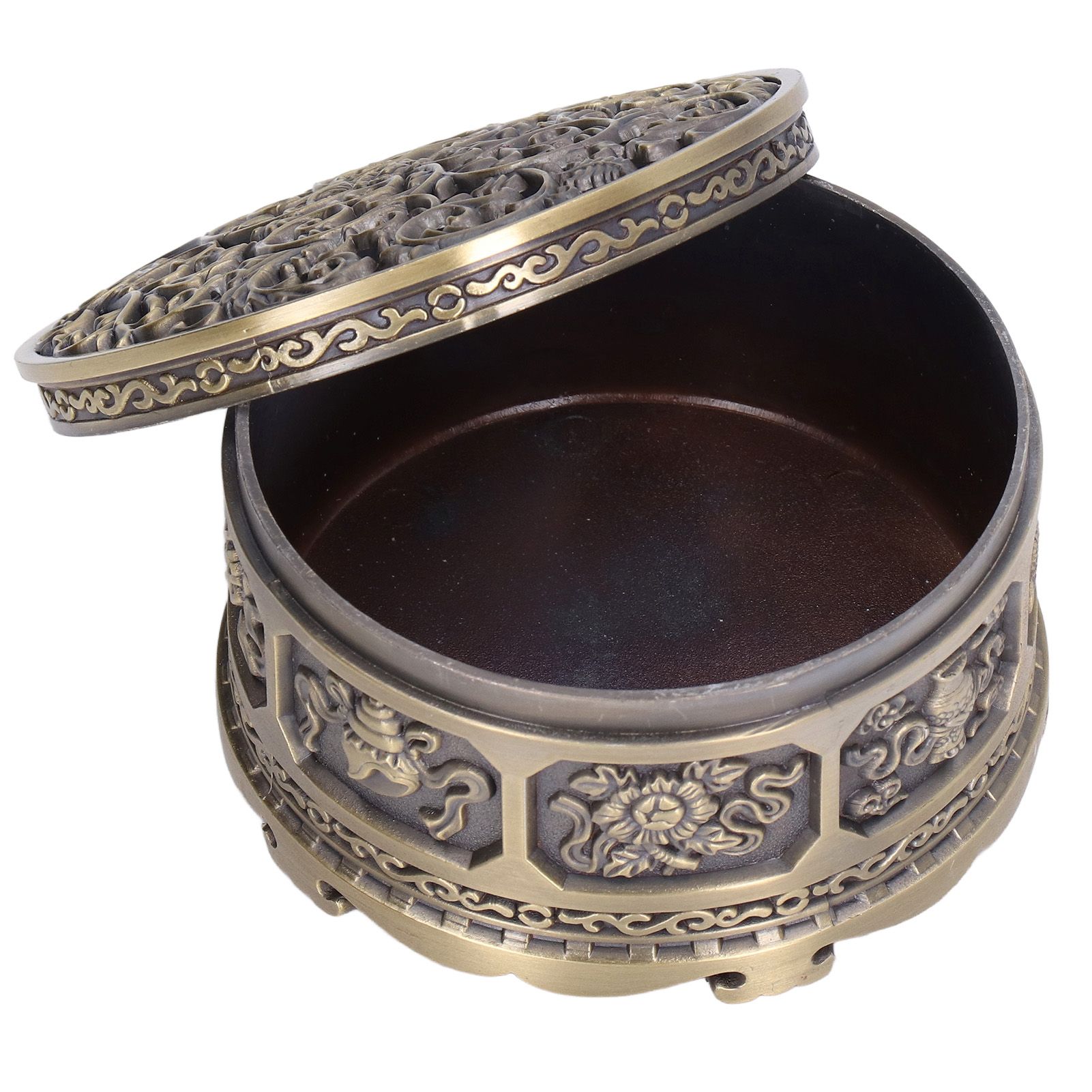 Incense Holder Burner Copper Aroma Burner Home Decoration Ornament for Indoor view 5