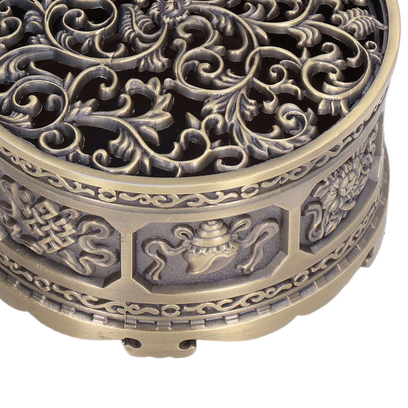Incense Holder Burner Copper Aroma Burner Home Decoration Ornament for Indoor view 14