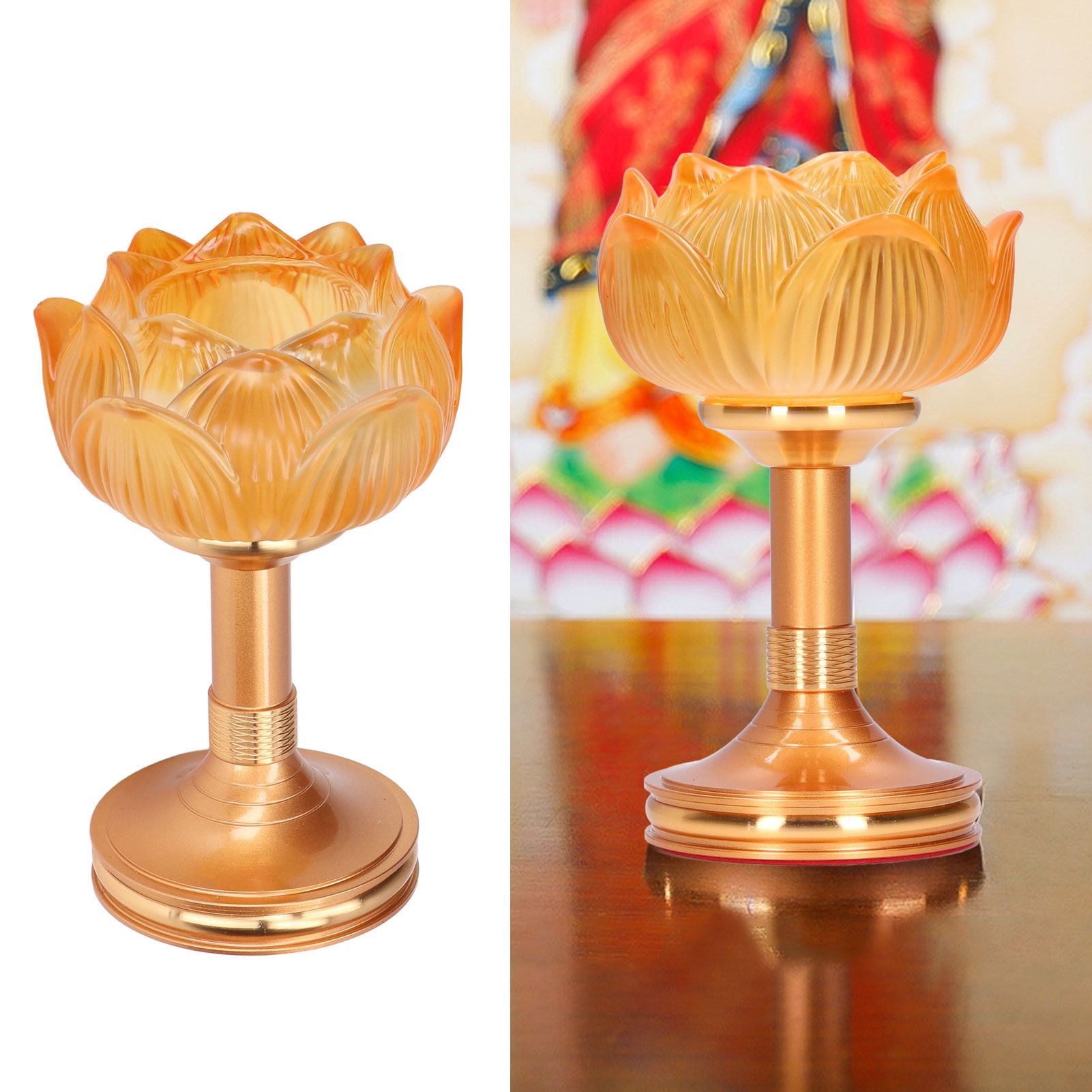 Buddhist Lotus Light Good Stability Elegant Fashion Exquisitely Made Buddhist view 12
