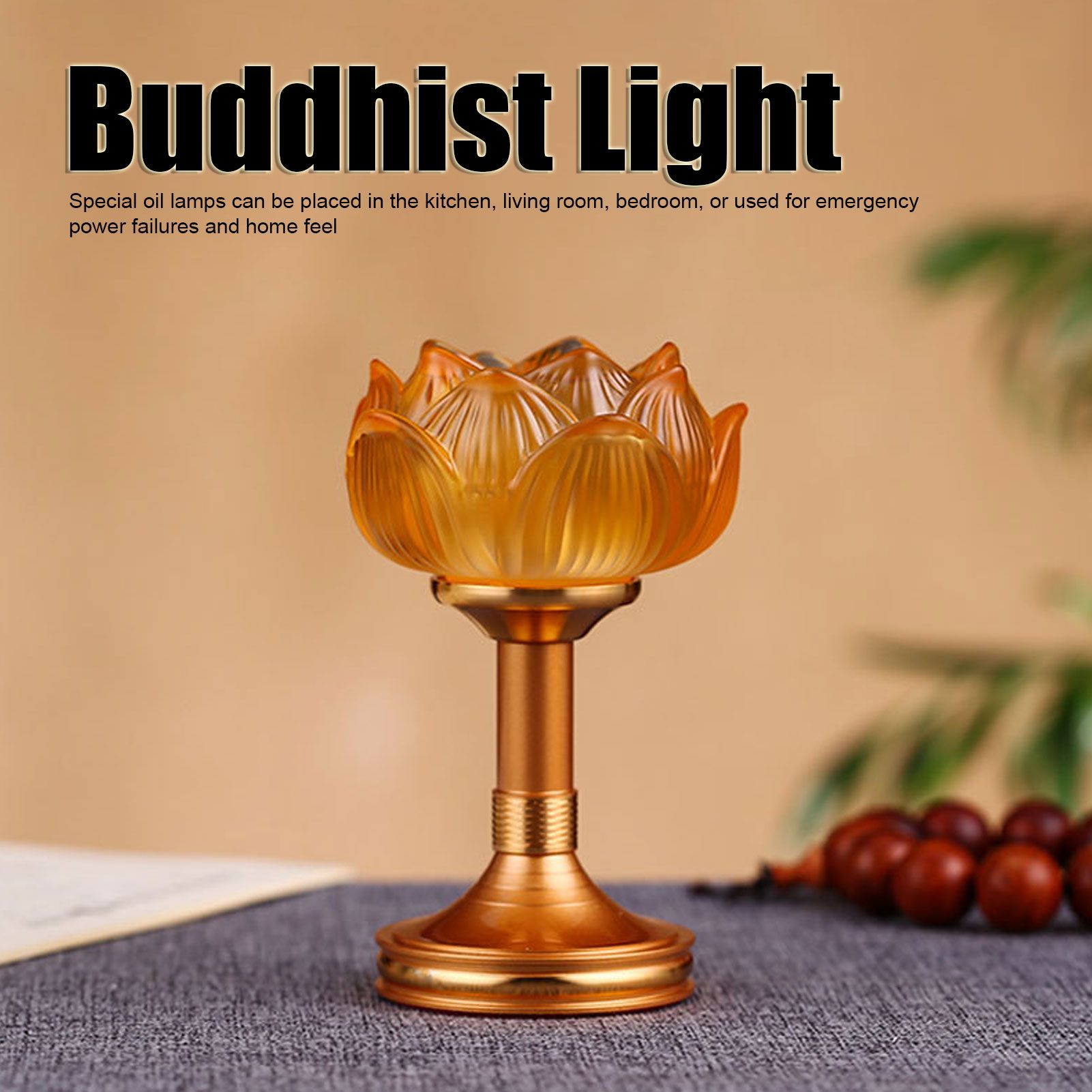 Buddhist Lotus Light Good Stability Elegant Fashion Exquisitely Made Buddhist view 14