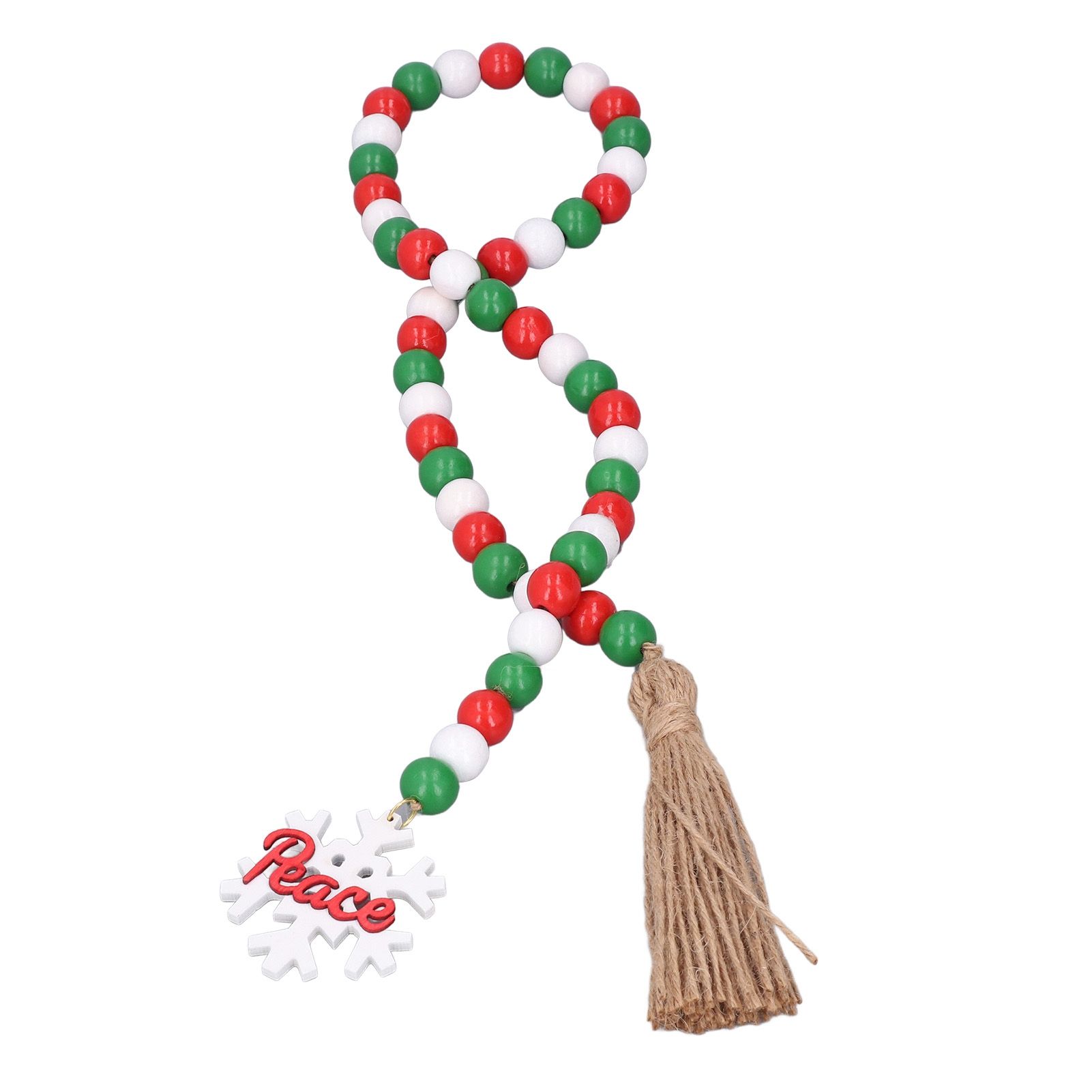 Wooden Beads Garland Colorful Premium Material Durable Vibrant Colors Wide view 4