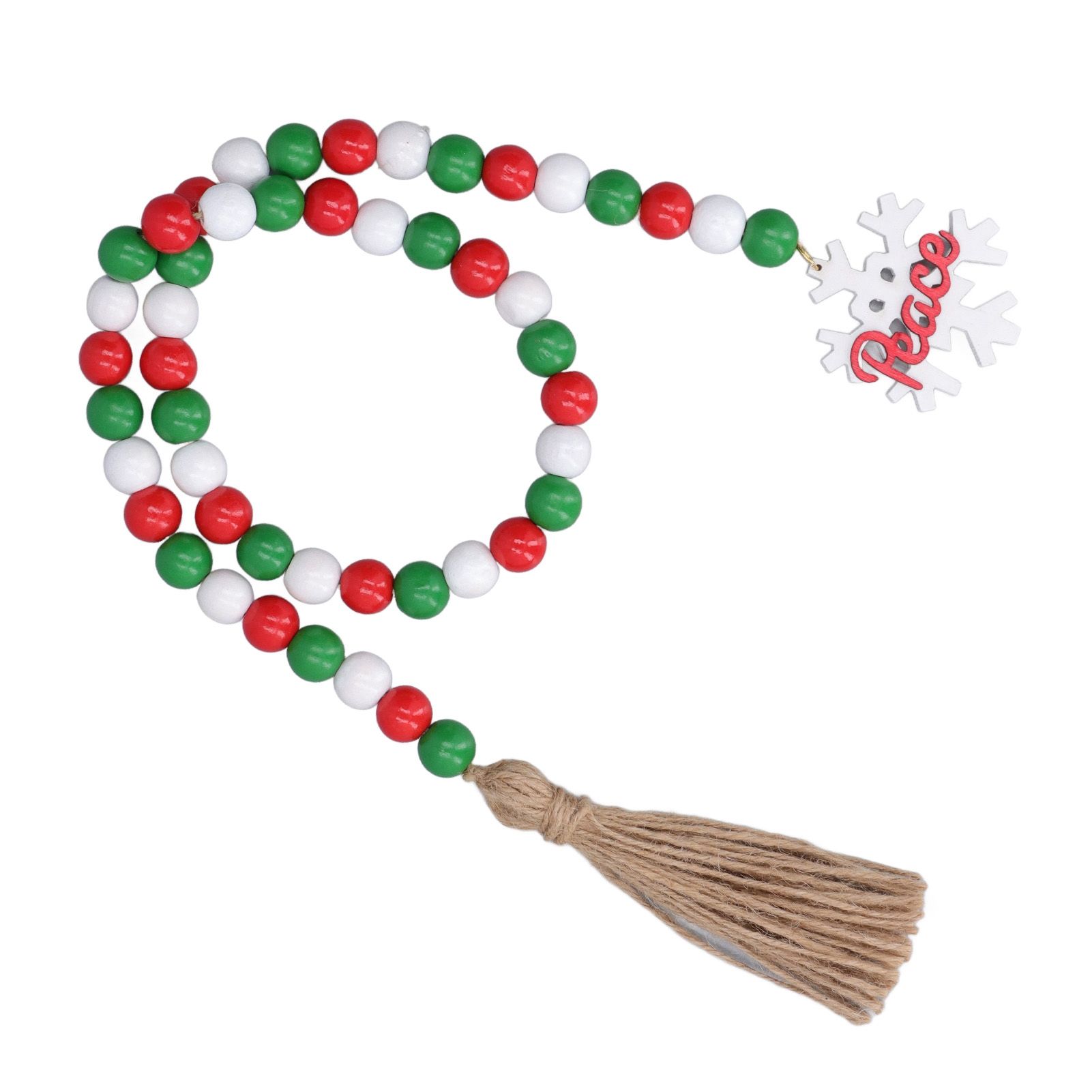 Wooden Beads Garland Colorful Premium Material Durable Vibrant Colors Wide view 10