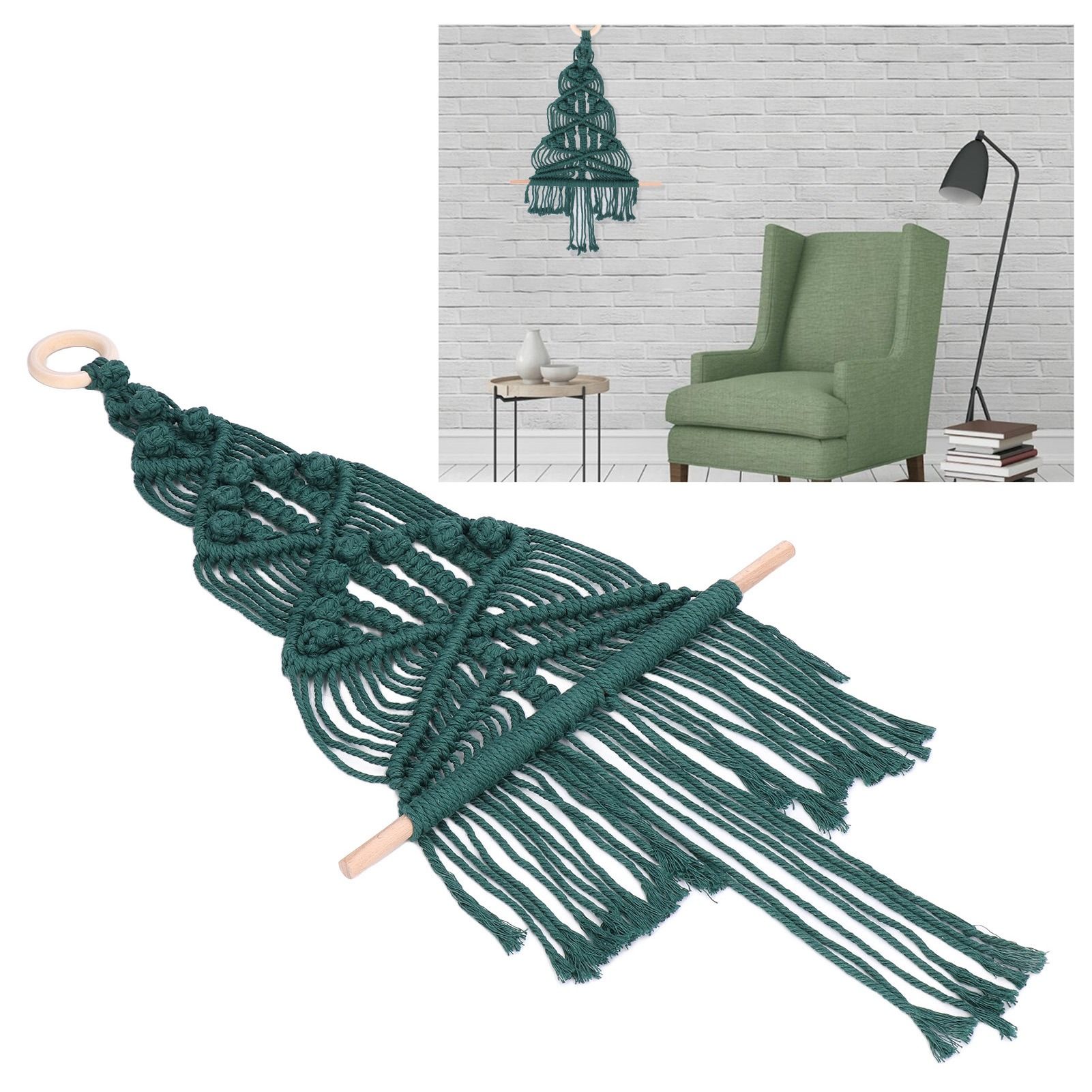 Tassel Tapestry Hand Woven Pendant Bedroom Wall Hanging Tapestry for Hosuehold view 12