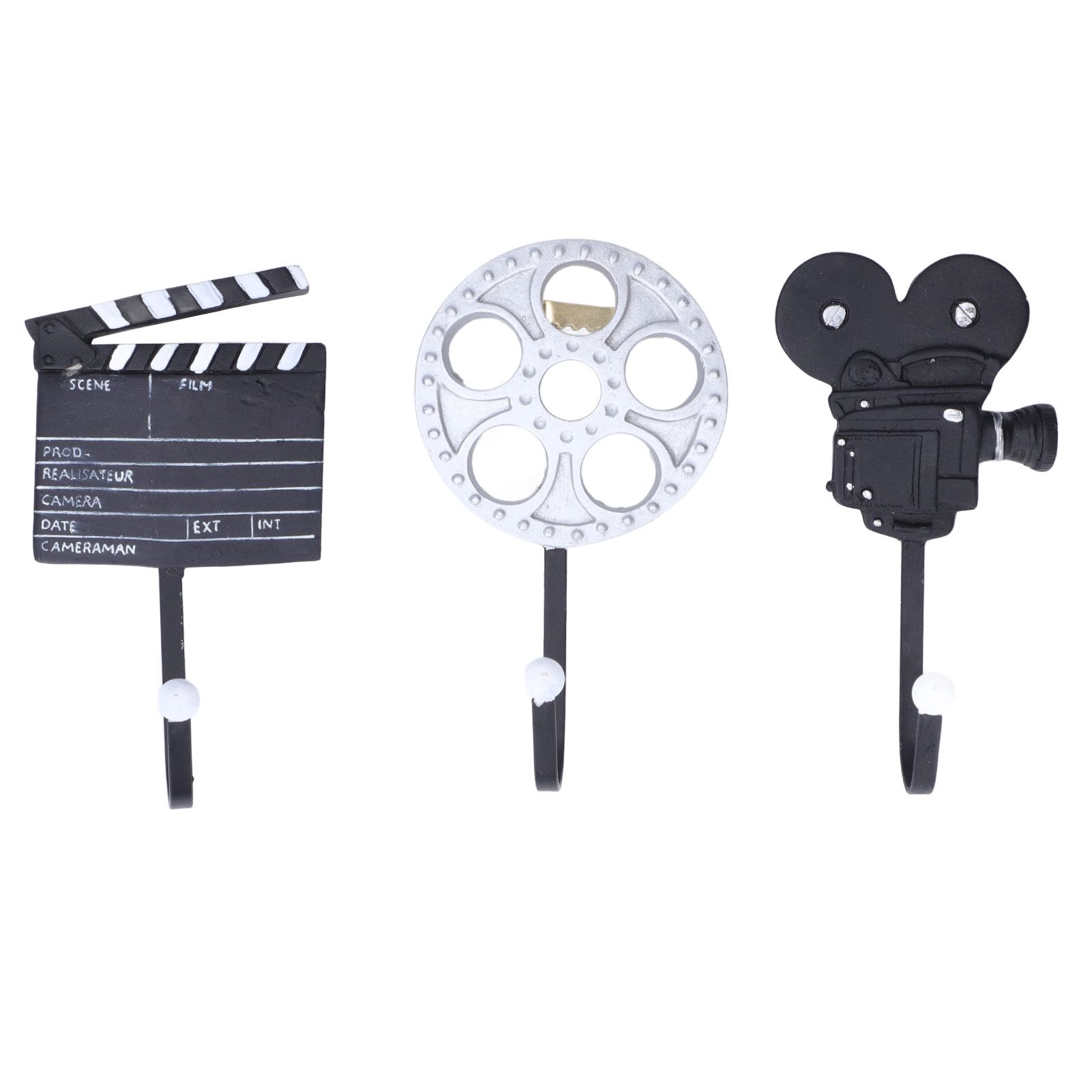 Vintage Movie Style Wall Hooks Modern Decorative Hangers for Hanging Keys view 2