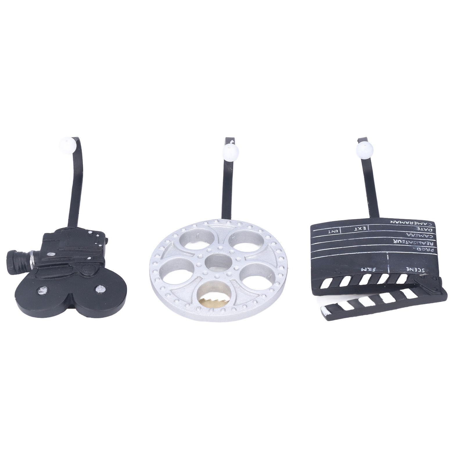 Vintage Movie Style Wall Hooks Modern Decorative Hangers for Hanging Keys view 4