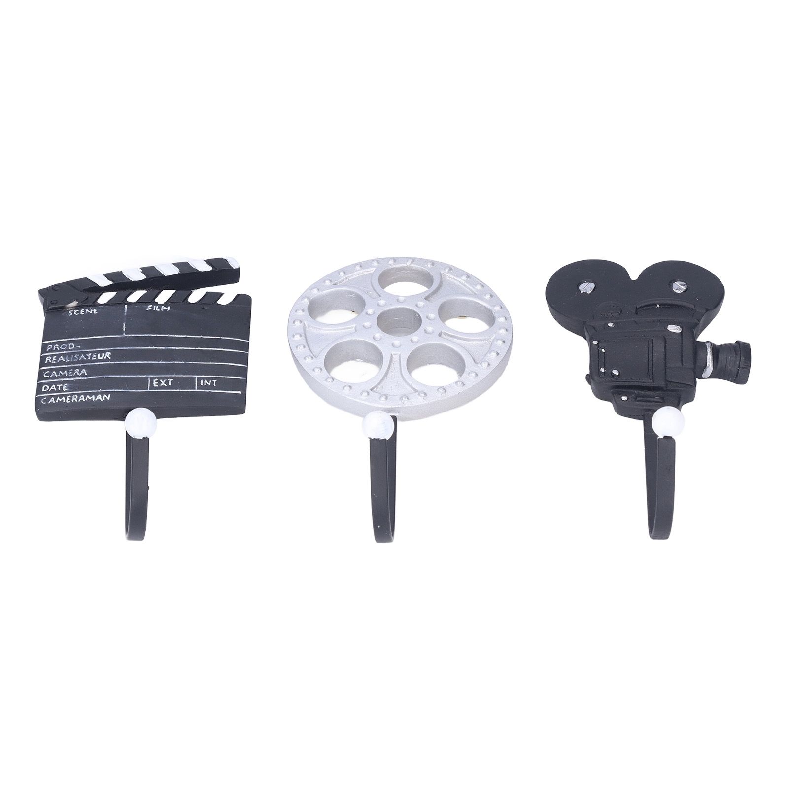 Vintage Movie Style Wall Hooks Modern Decorative Hangers for Hanging Keys view 5