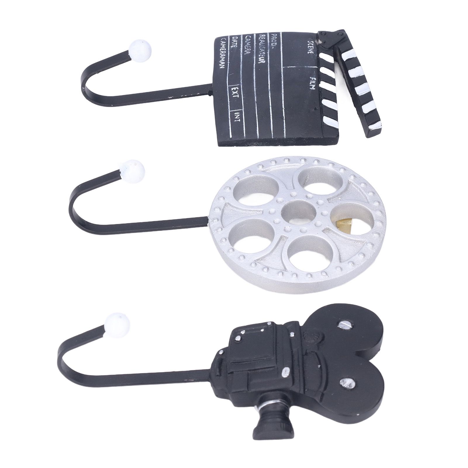 Vintage Movie Style Wall Hooks Modern Decorative Hangers for Hanging Keys view 7