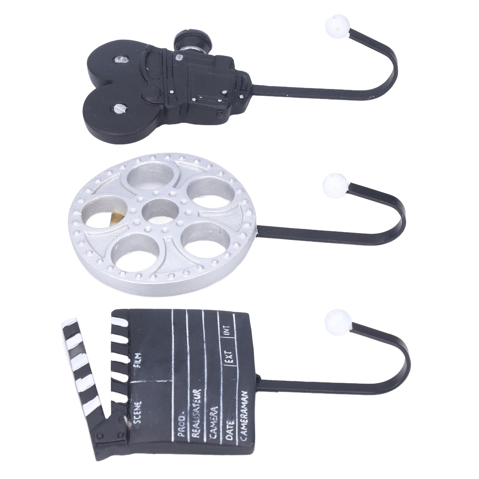 Vintage Movie Style Wall Hooks Modern Decorative Hangers for Hanging Keys view 9