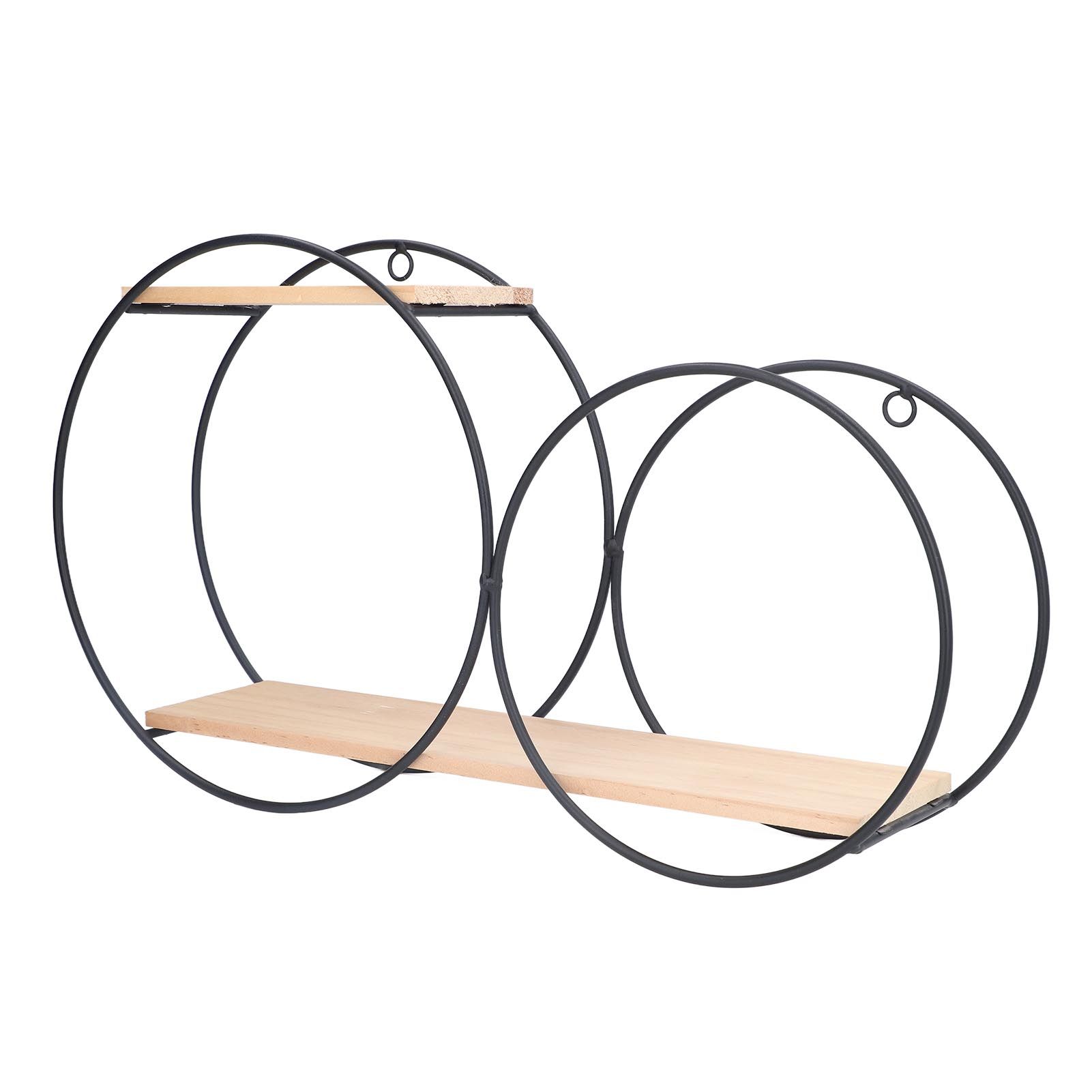 Round Shelf Firmly Welded Dual Use Strong Load Bearing Capacity Circle Metal view 3