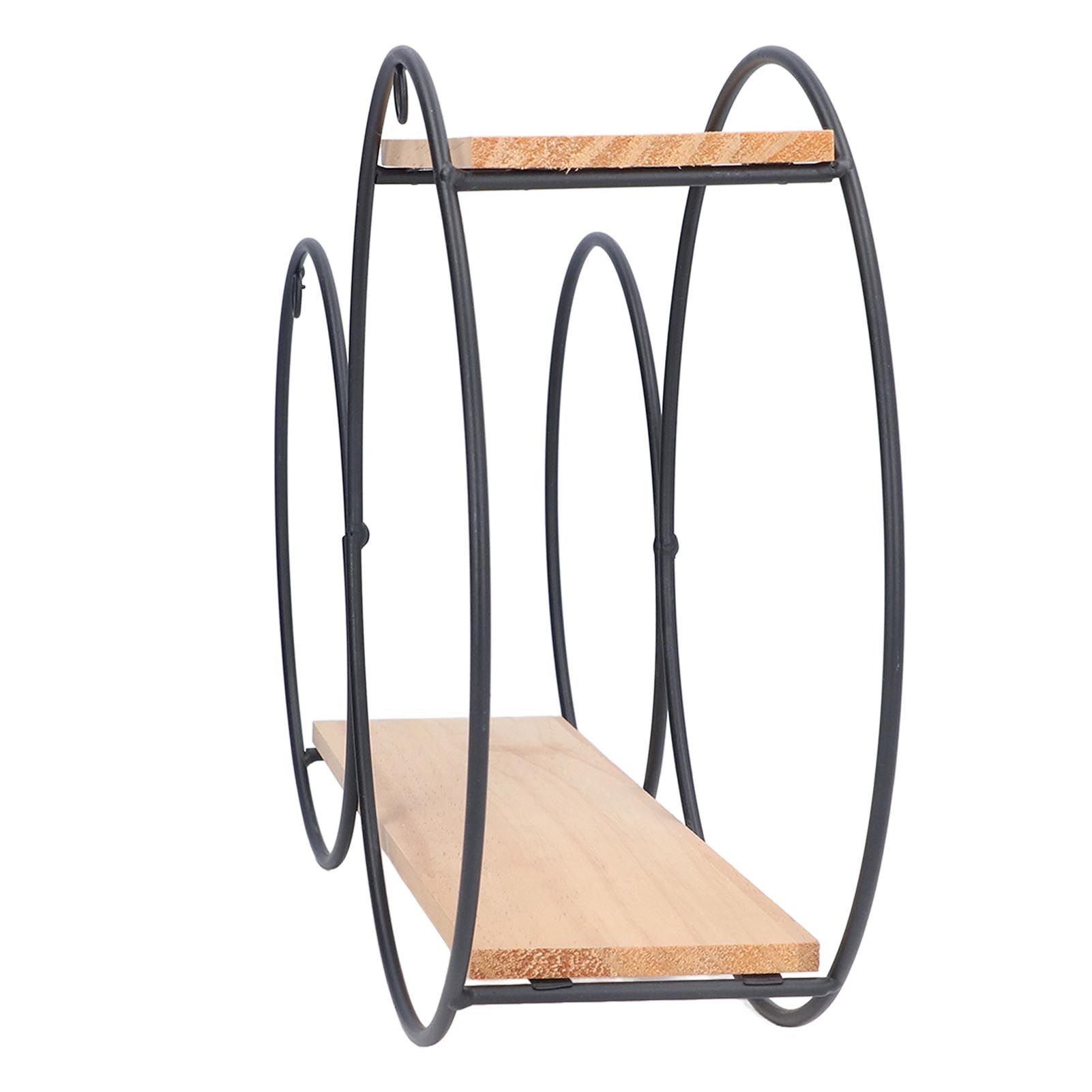 Round Shelf Firmly Welded Dual Use Strong Load Bearing Capacity Circle Metal view 10