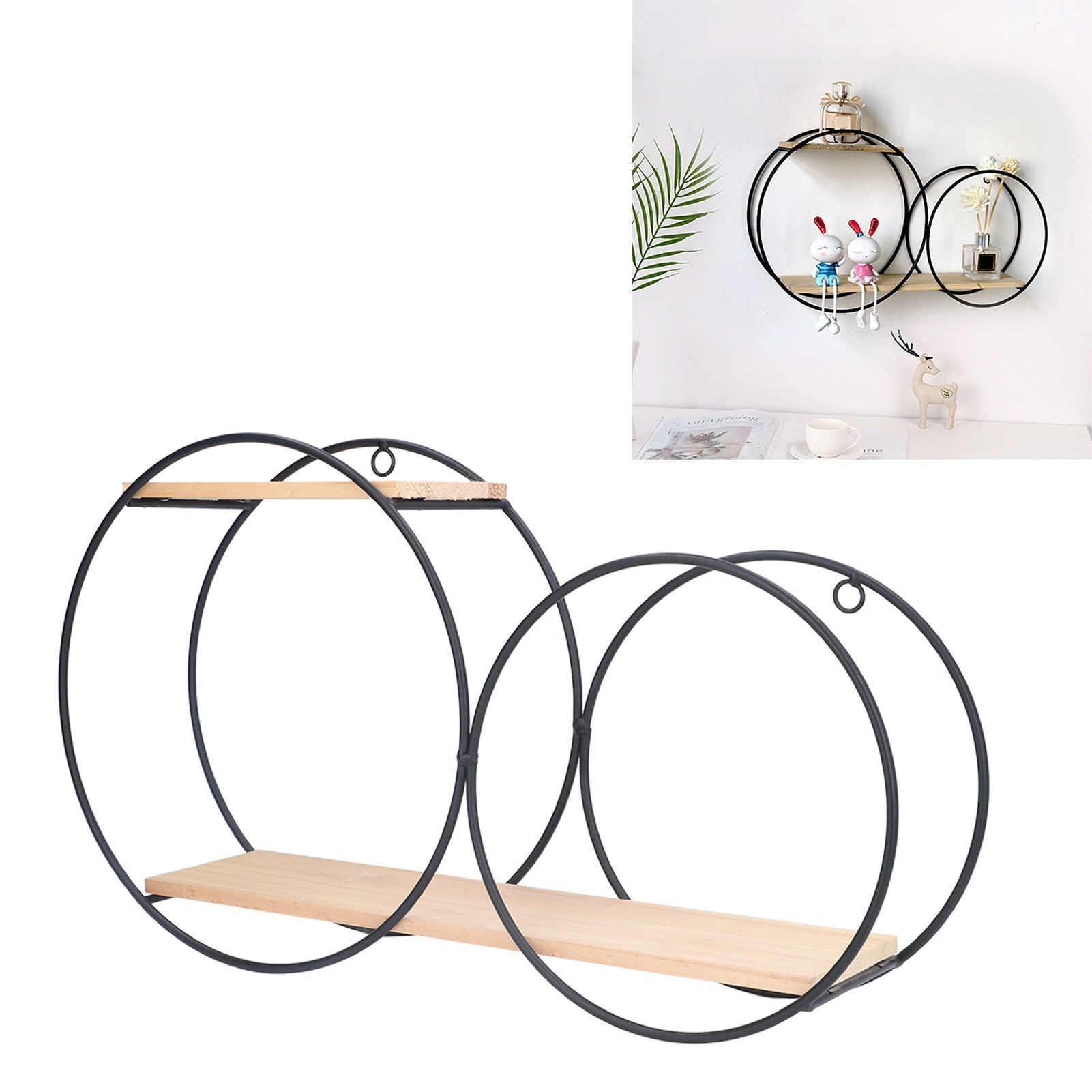 Round Shelf Firmly Welded Dual Use Strong Load Bearing Capacity Circle Metal view 11