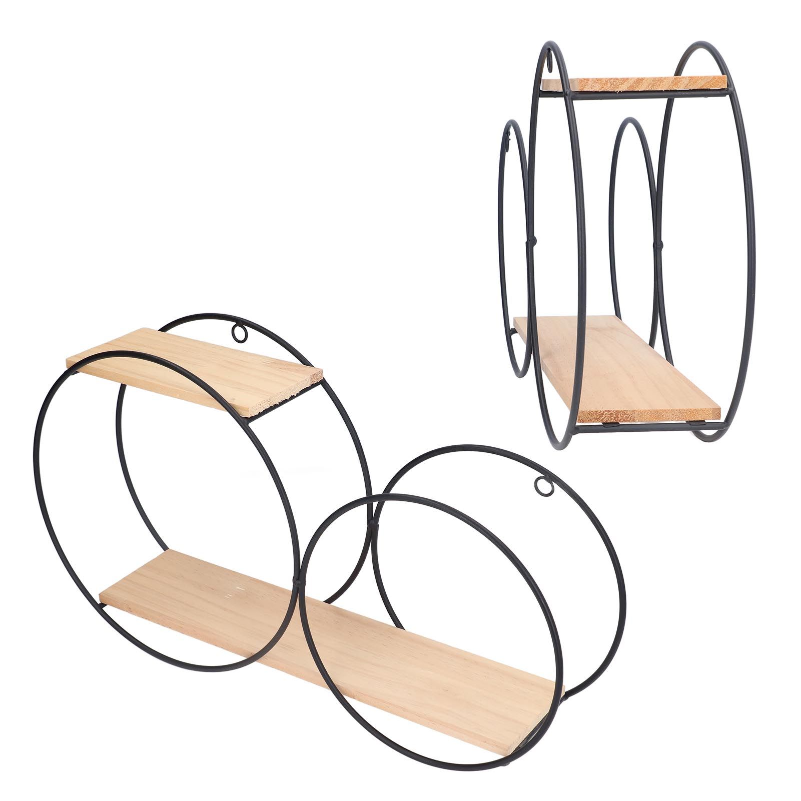 Round Shelf Firmly Welded Dual Use Strong Load Bearing Capacity Circle Metal view 14