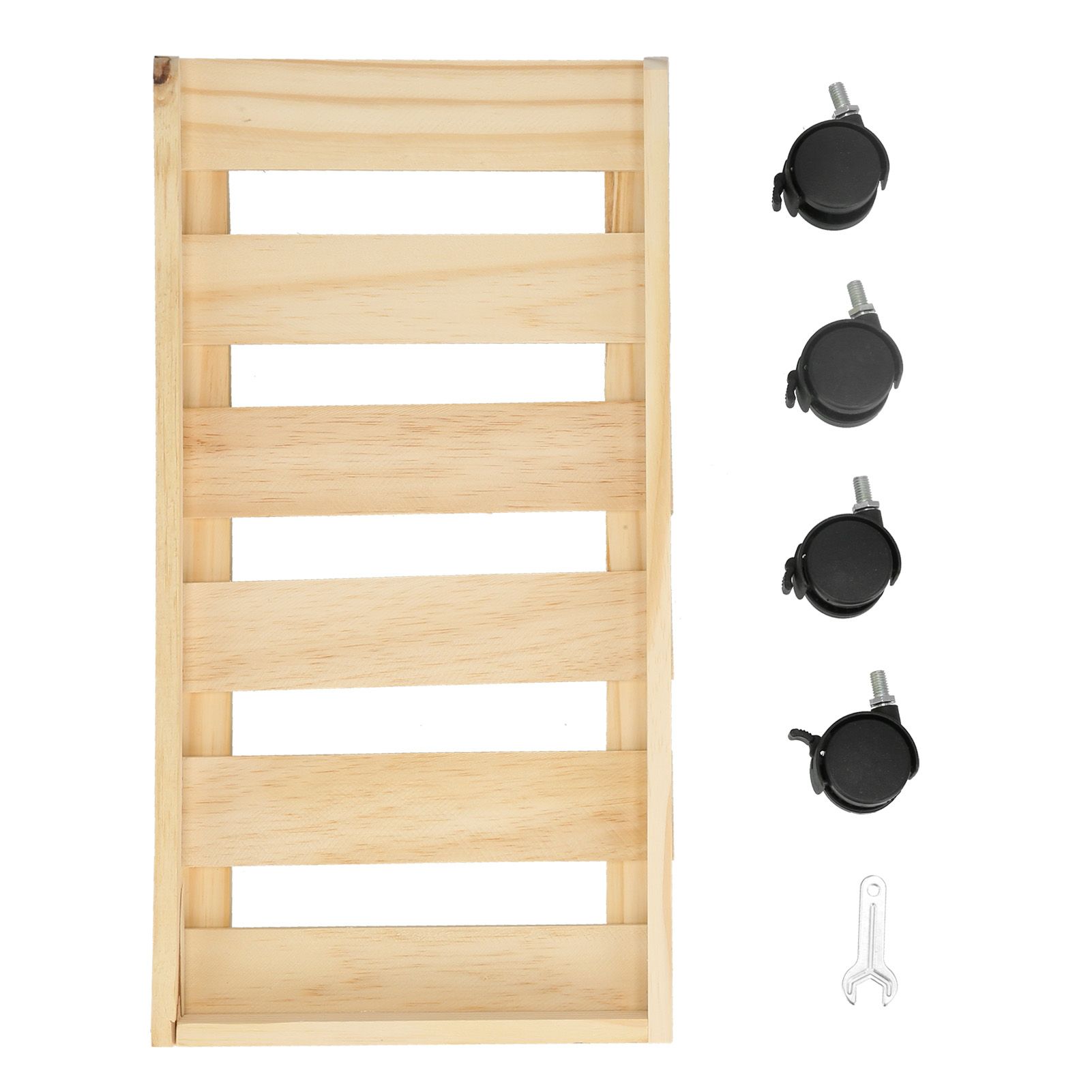 Mobile Computer Host Bracket Wooden CPU Stand with Good Heat Dissipation