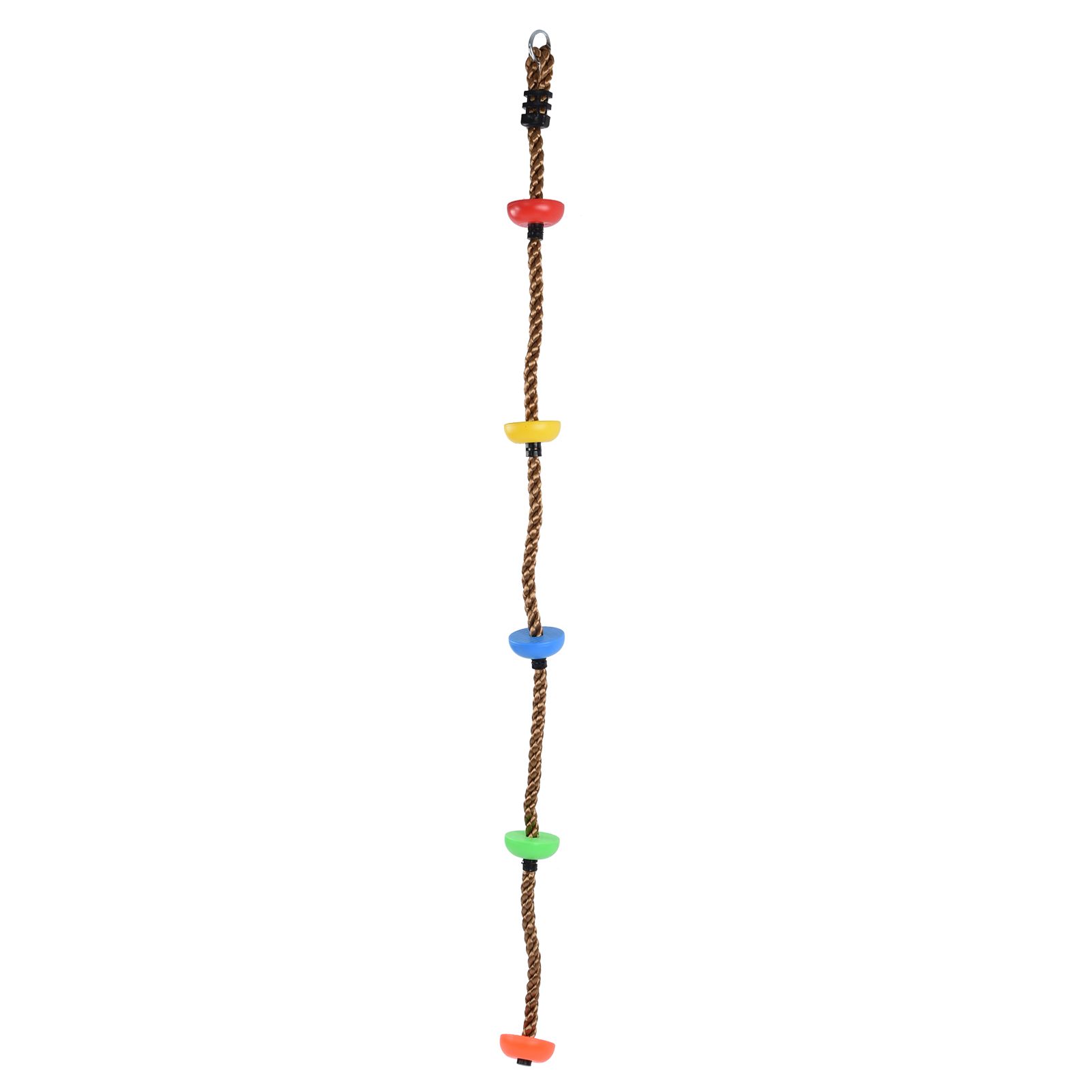 194cm Disc Swing Rope Plastic Multicolor Platforms for Children Balconies