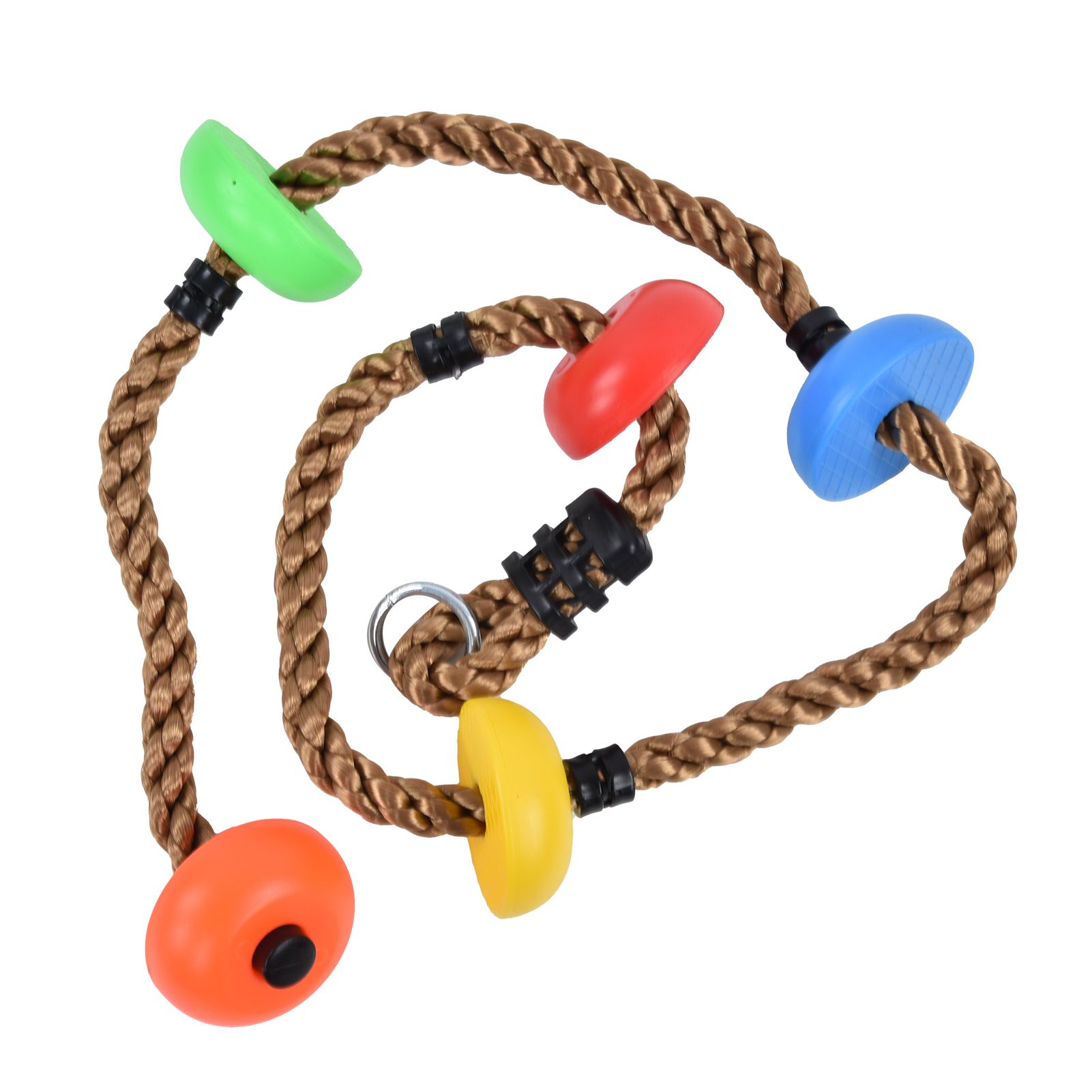 194cm Disc Swing Rope Plastic Multicolor Platforms for Children Balconies view 3
