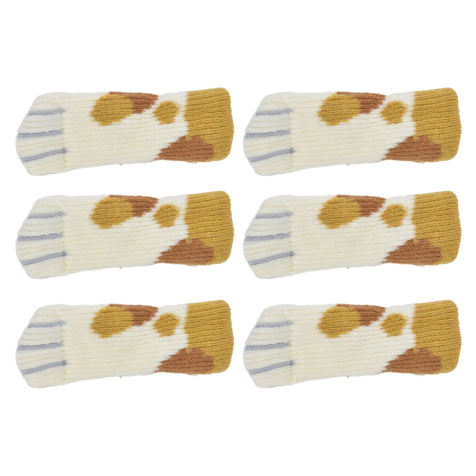 20pcs Furniture Leg Covers High Elastic Knitted Chair Leg Floor Protectors for view 10