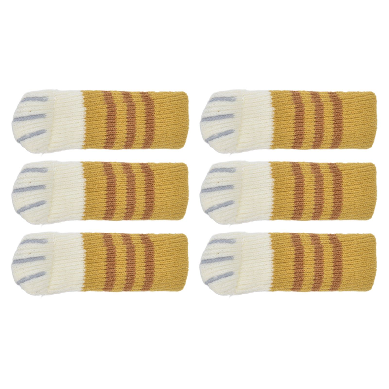 20pcs Furniture Leg Covers High Elastic Knitted Chair Leg Floor Protectors for view 3