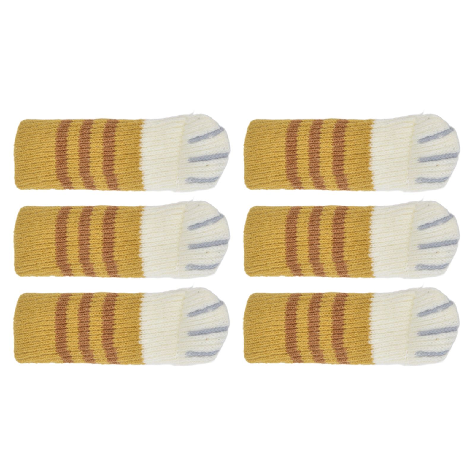 20pcs Furniture Leg Covers High Elastic Knitted Chair Leg Floor Protectors for view 5