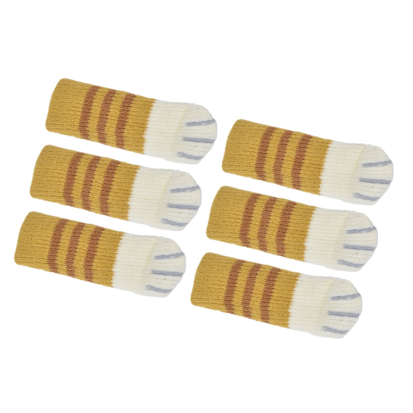 20pcs Furniture Leg Covers High Elastic Knitted Chair Leg Floor Protectors for view 6