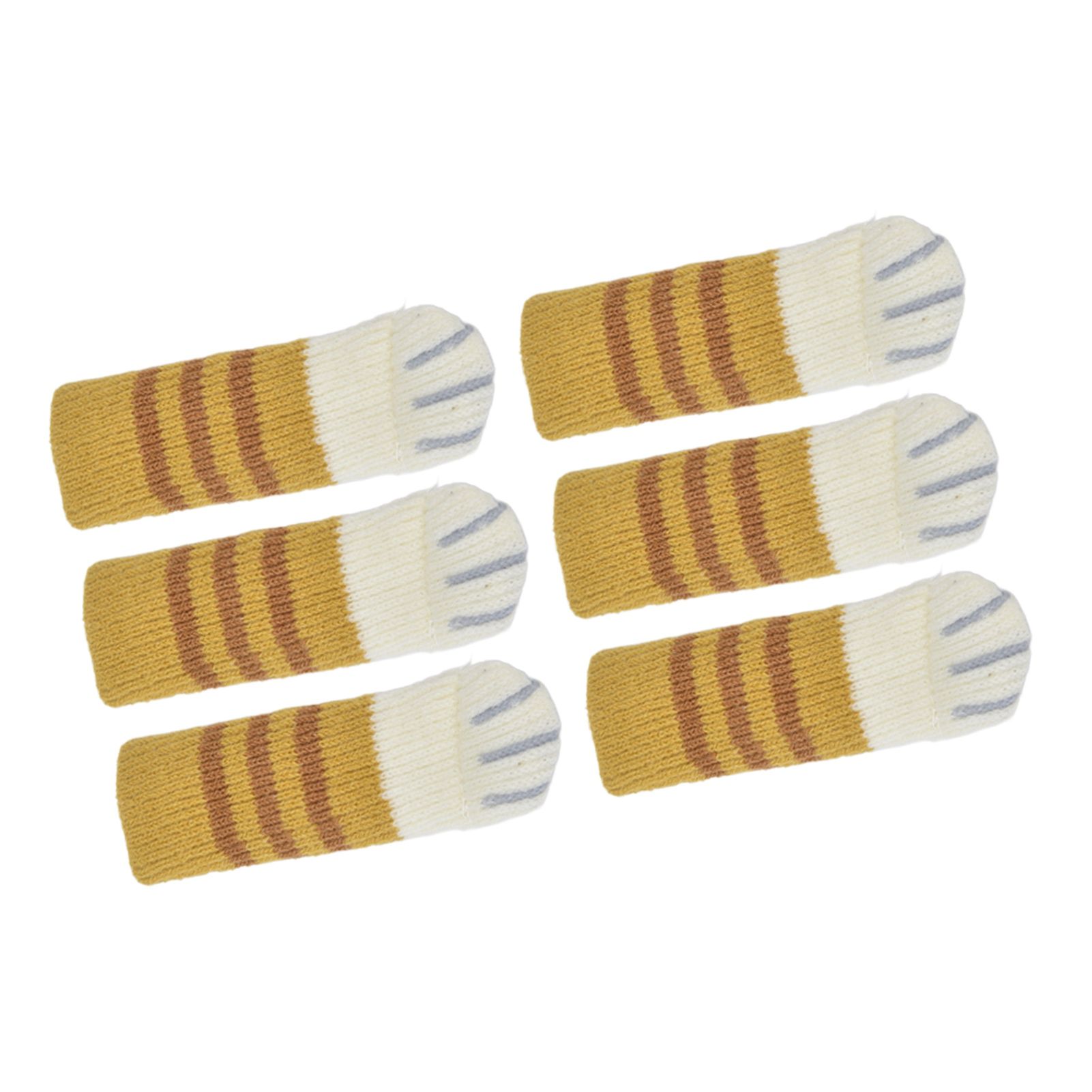 20pcs Furniture Leg Covers High Elastic Knitted Chair Leg Floor Protectors for view 7