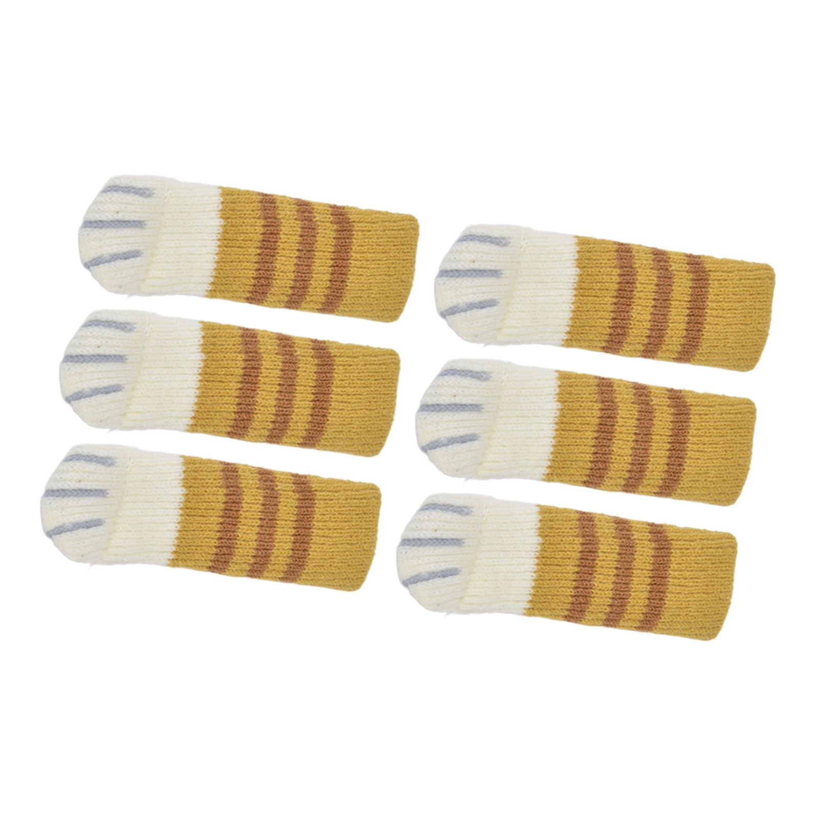 20pcs Furniture Leg Covers High Elastic Knitted Chair Leg Floor Protectors for view 8