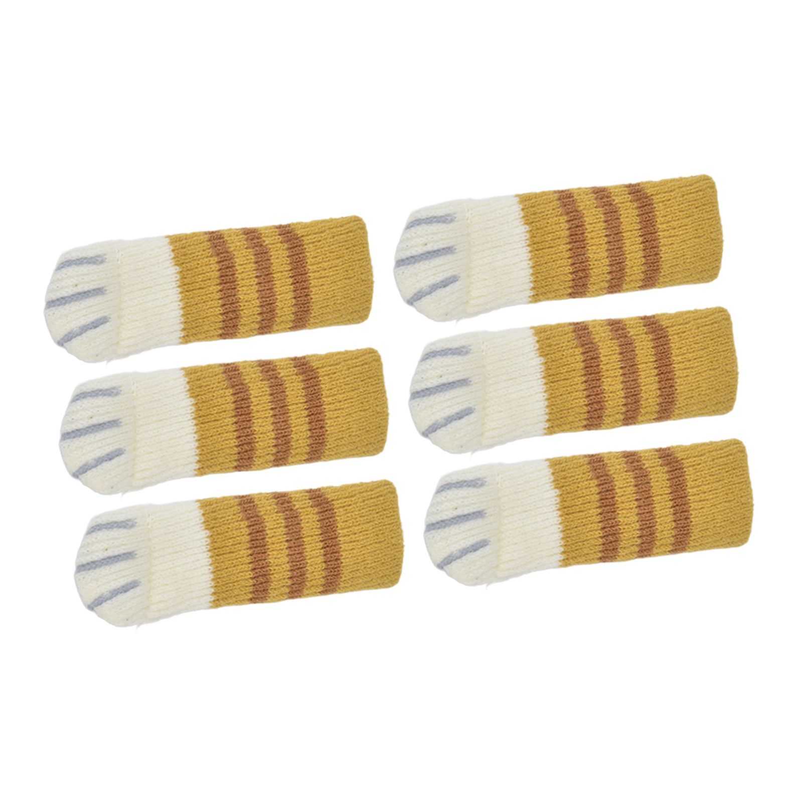 20pcs Furniture Leg Covers High Elastic Knitted Chair Leg Floor Protectors for view 9