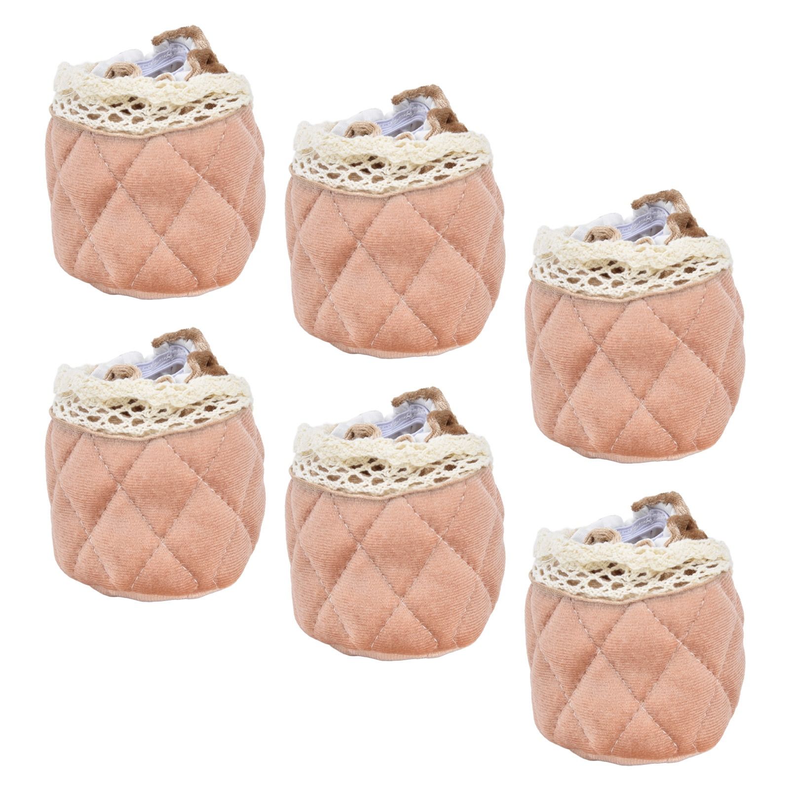 20Pcs Furniture Leg Covers Covers Flannel Lace Thickened Chair Legs Floor view 2