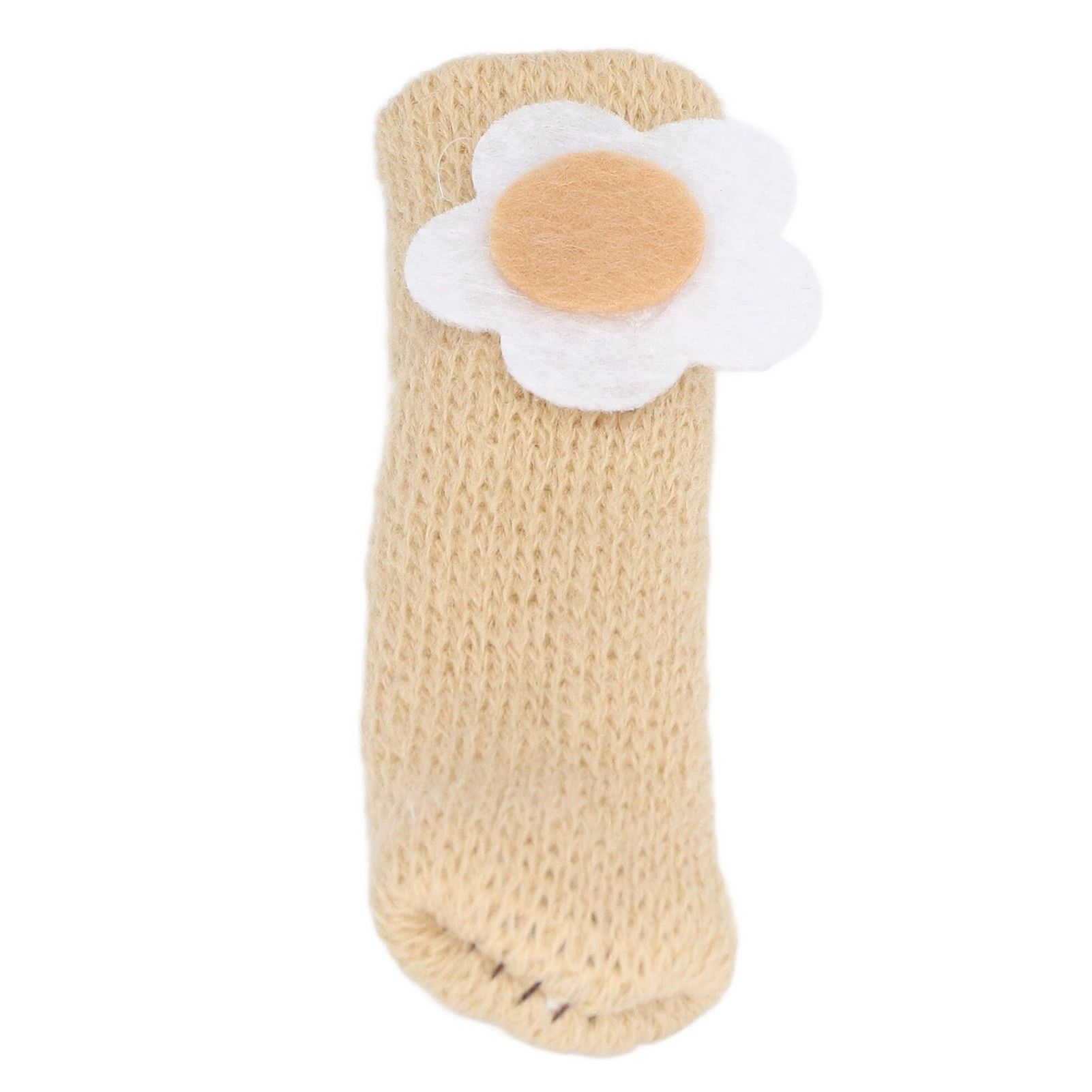 25Pcs Furniture Leg Cover Foot Cover Mat Floor Protector Double Layer Knitted view 14