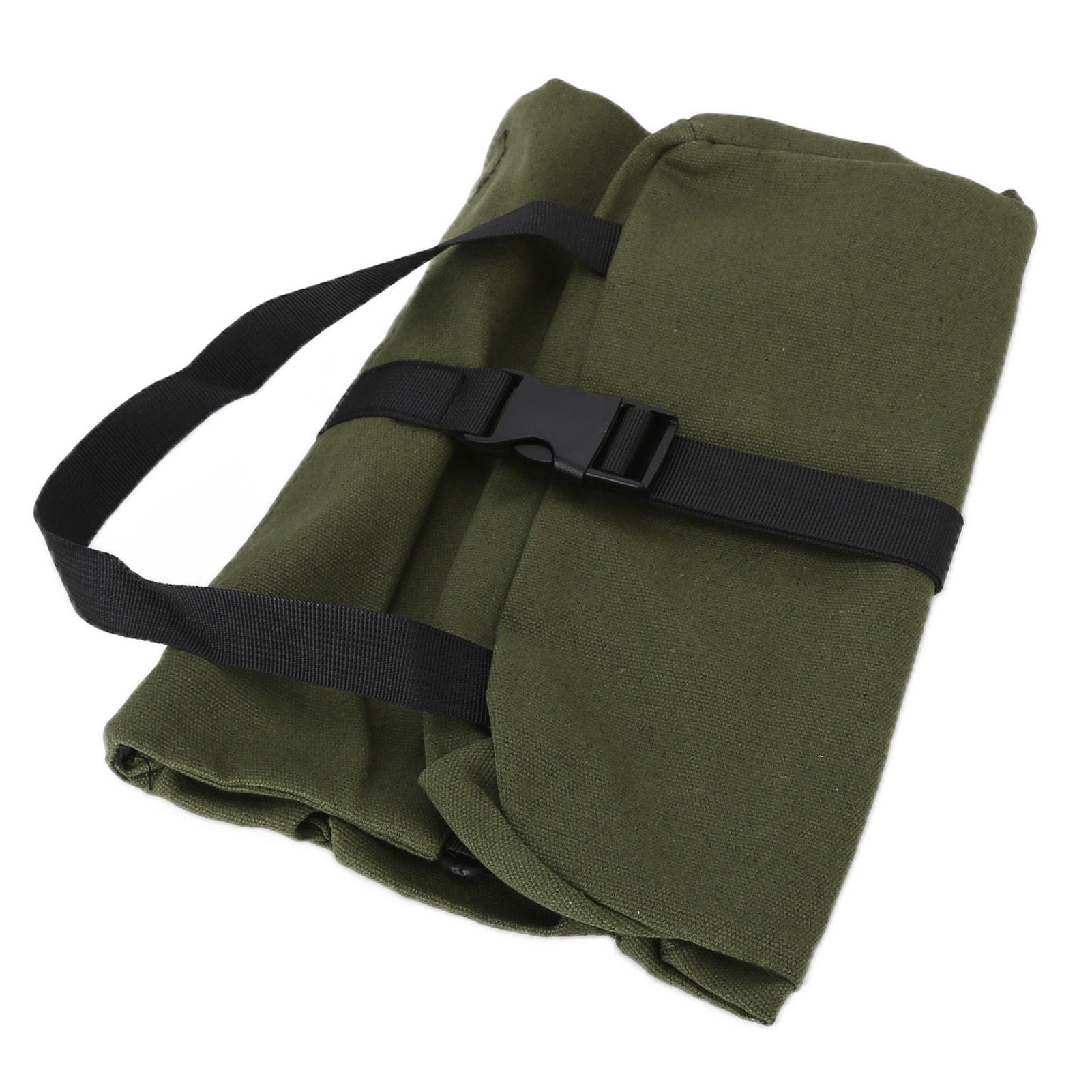 Tool Storage Bag Canvas Foldable Zipper Design Lightweight and Durable High view 2