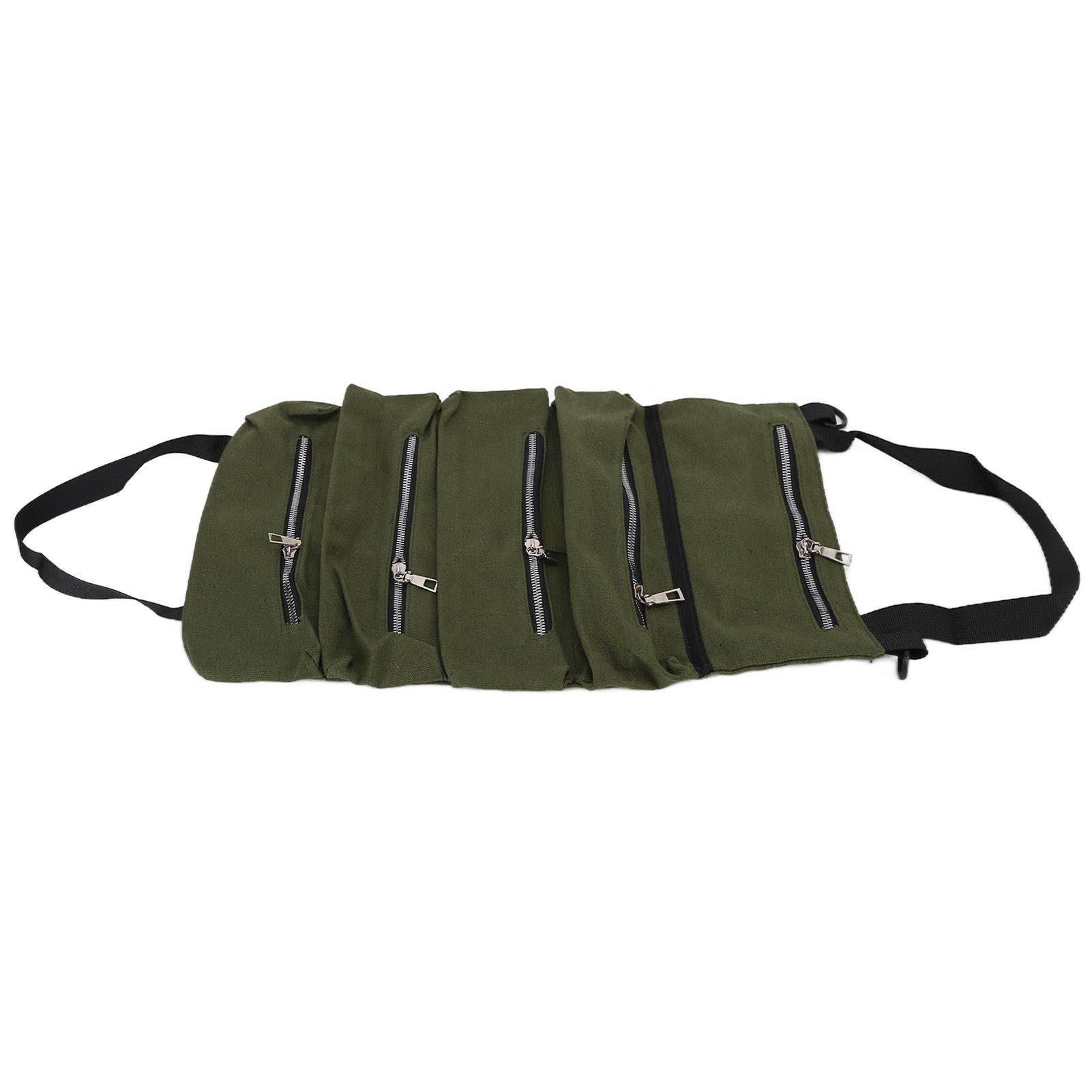 Tool Storage Bag Canvas Foldable Zipper Design Lightweight and Durable High view 7