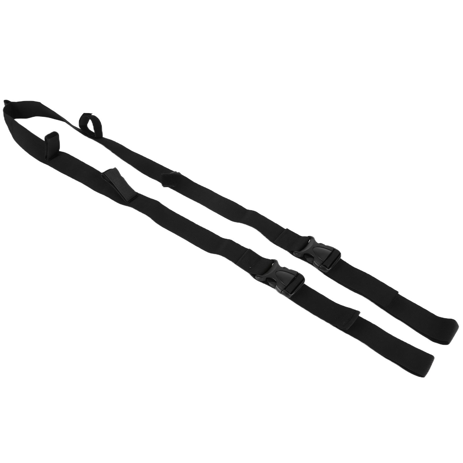 Vehicle‑Mounted Fishing Rod Holder Carrier 5 Hole Pole Rack Belt Strap Fishing view 3